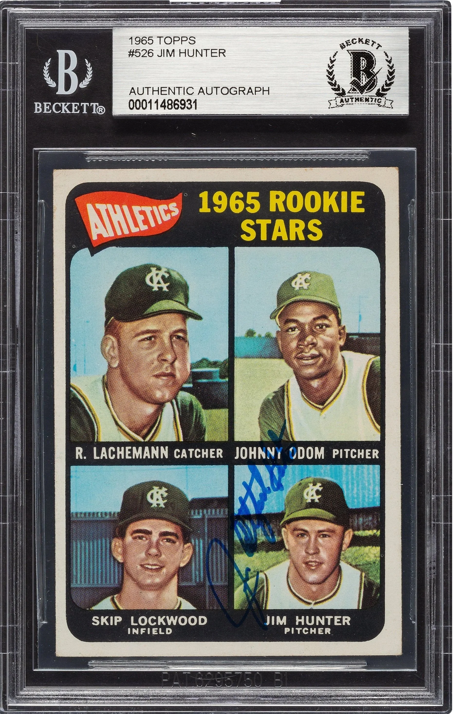 Hunter, Jim "Catfish" - HoF Class of 1975