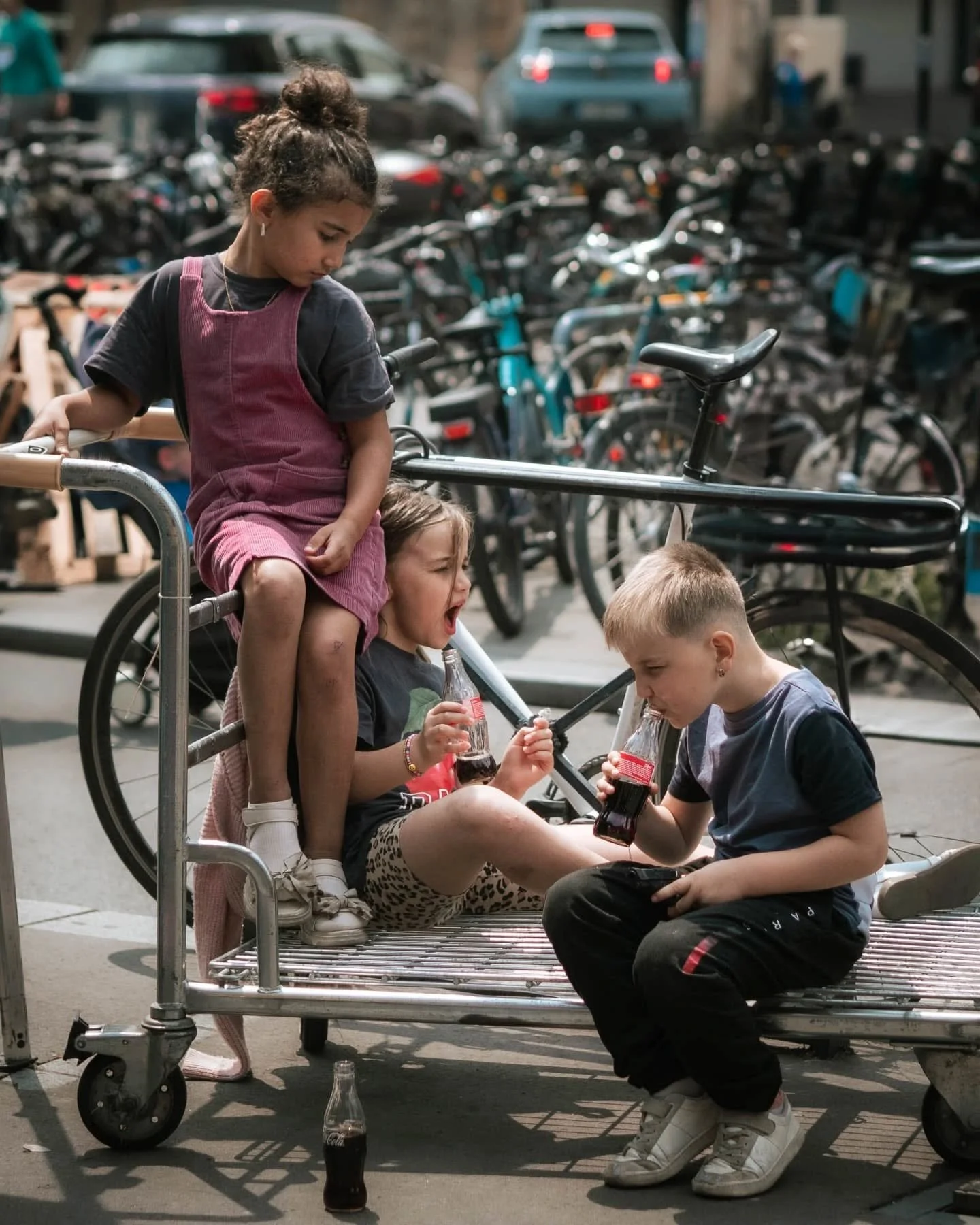 Un dimanche matin, au march&eacute; des capucins