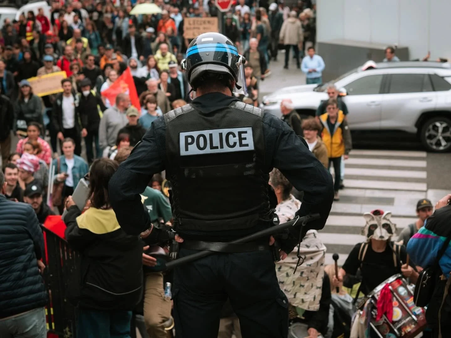 Reportage photo manifestation 10 septembre Bordeaux - Part 1