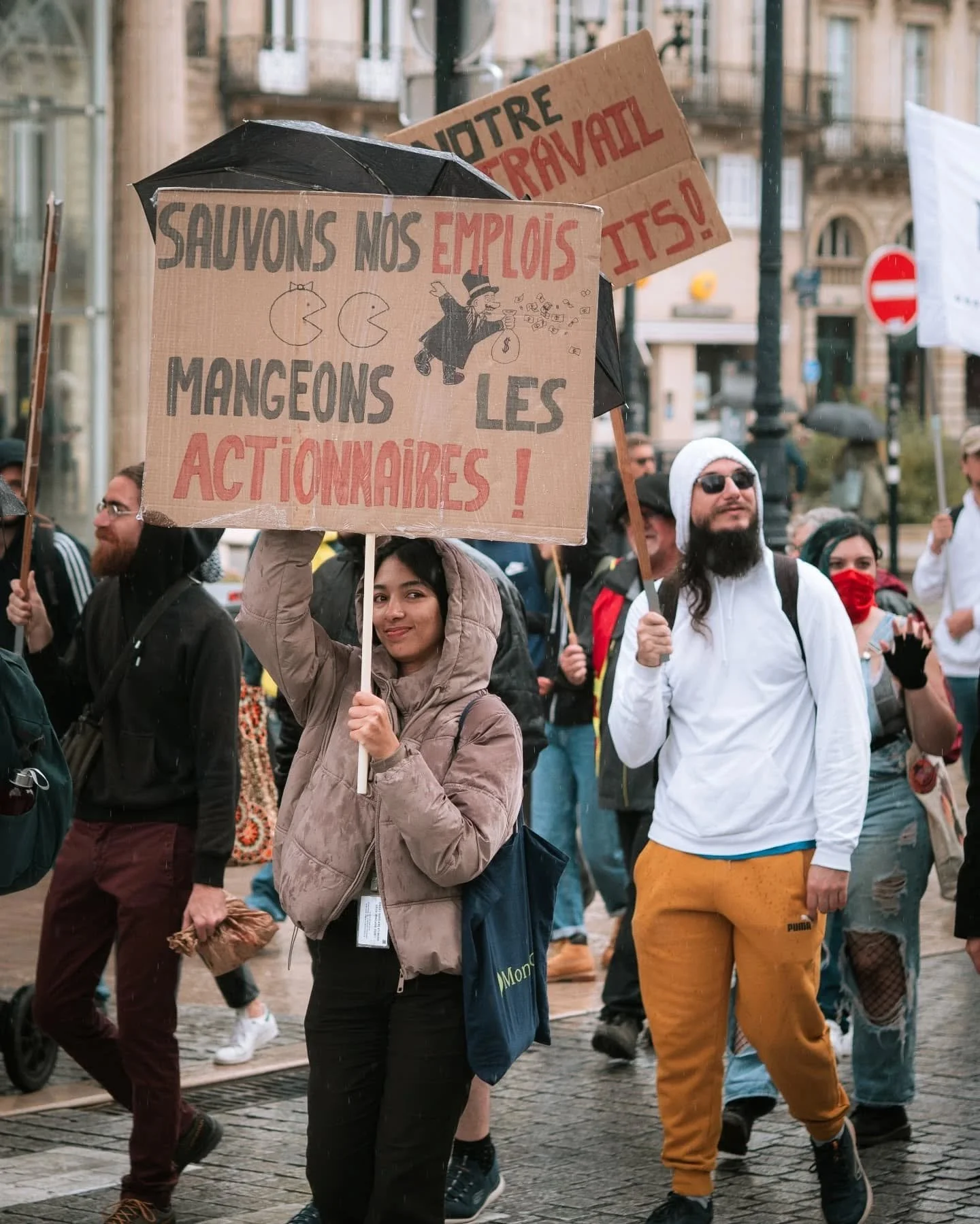 Reportage photo manifestation 10 Septembre Bordeaux - part 2