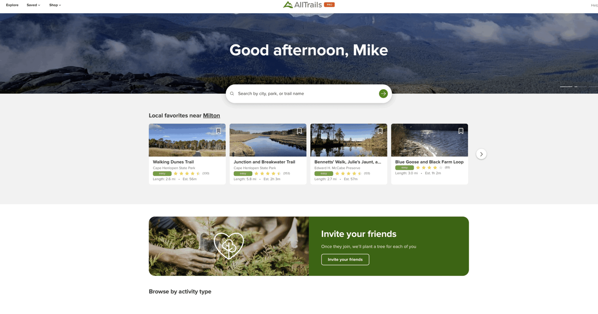 All Trails Hiking App Review