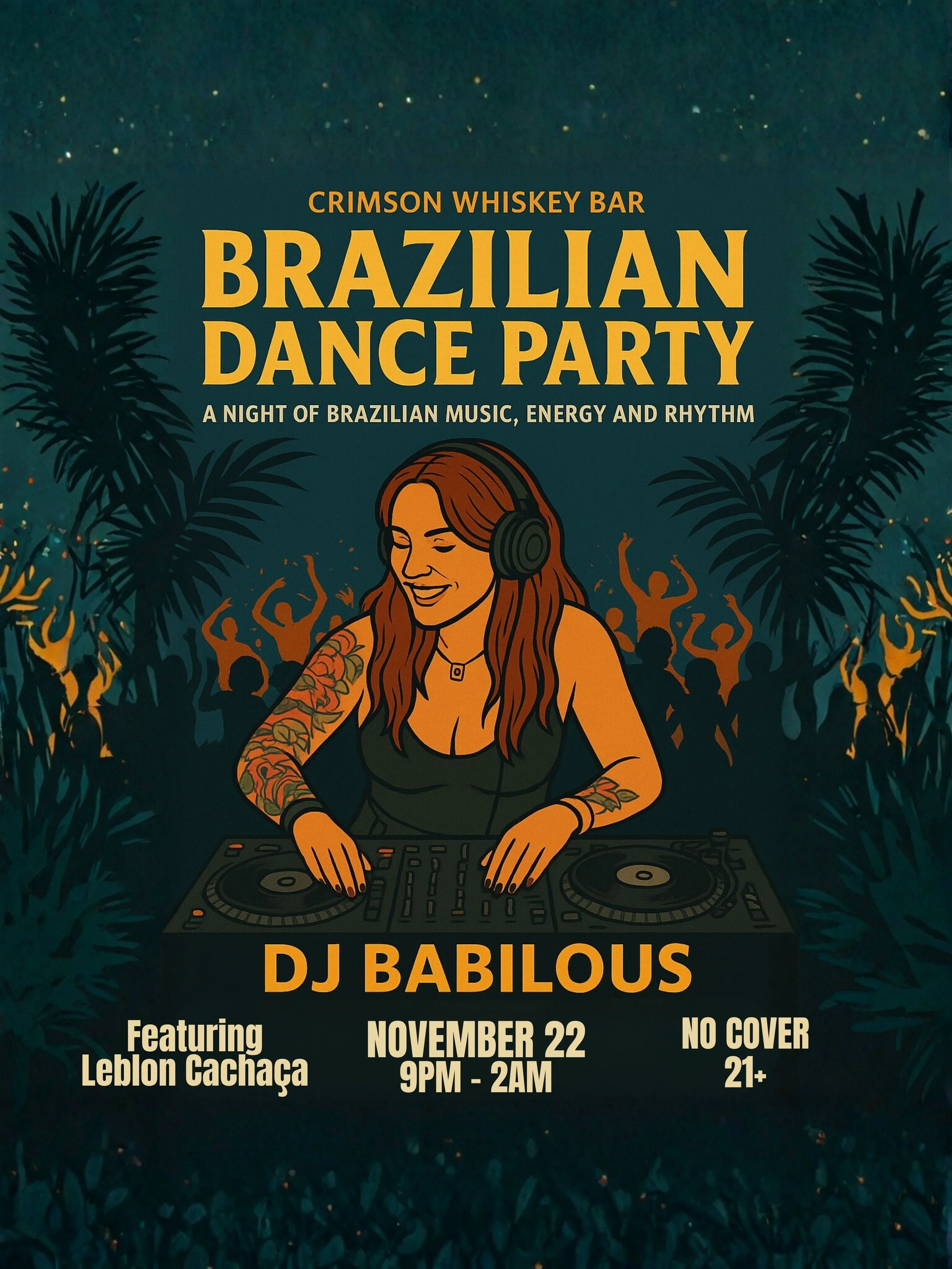 DJ Babilous Host BRazilian Dance Party