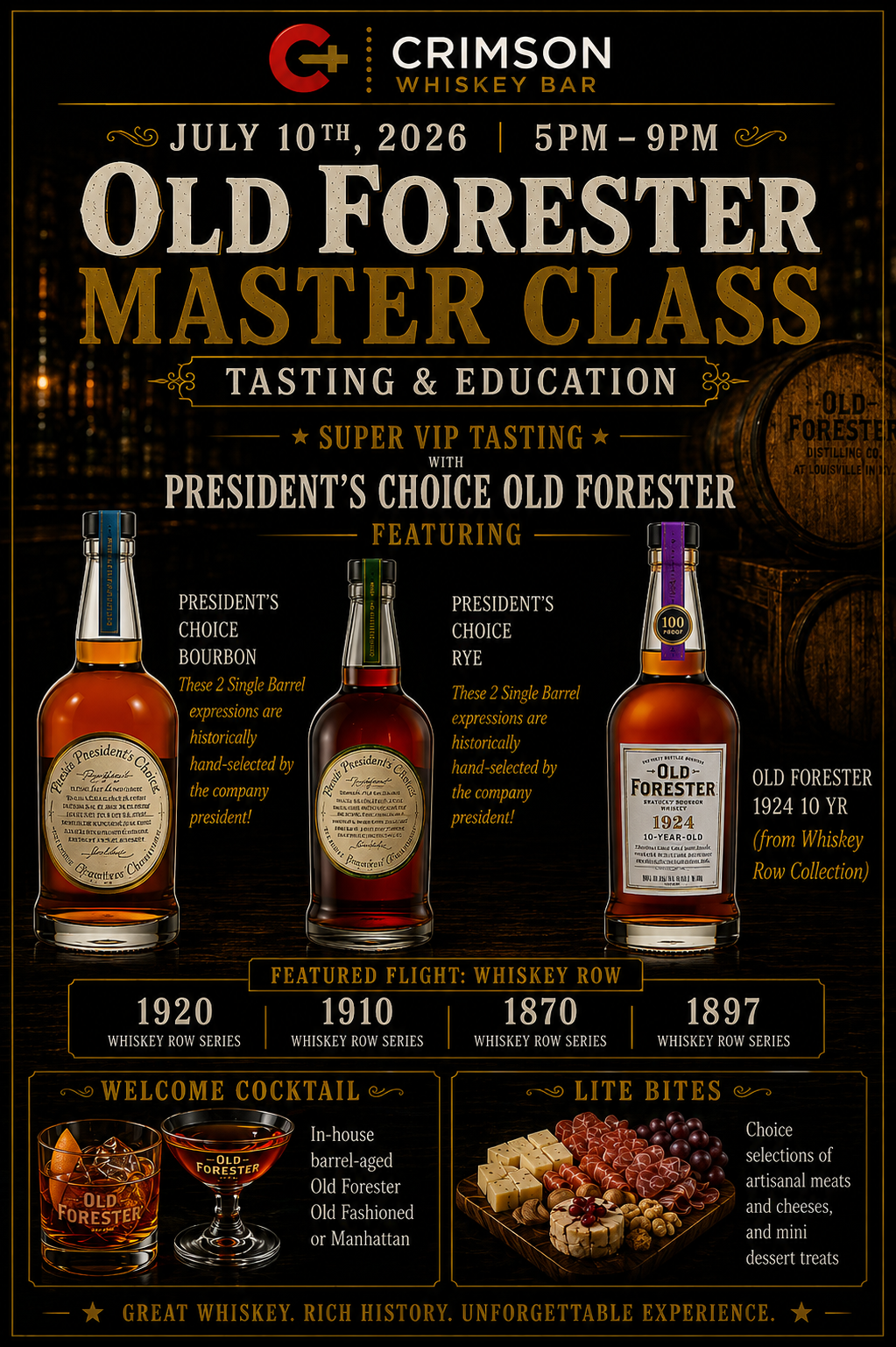 A Master Class for Whiskey Lovers: Old Forester