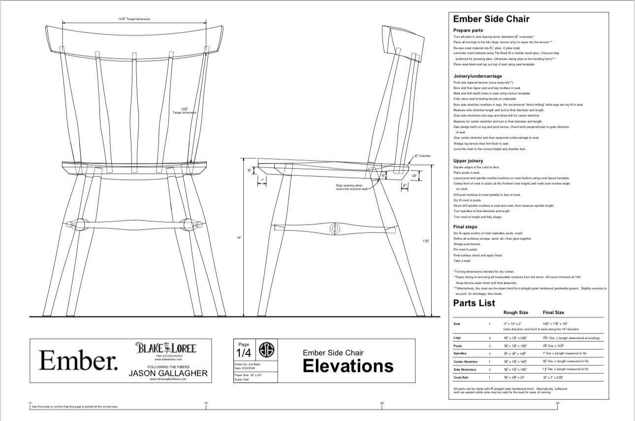 Ember Chair Plans