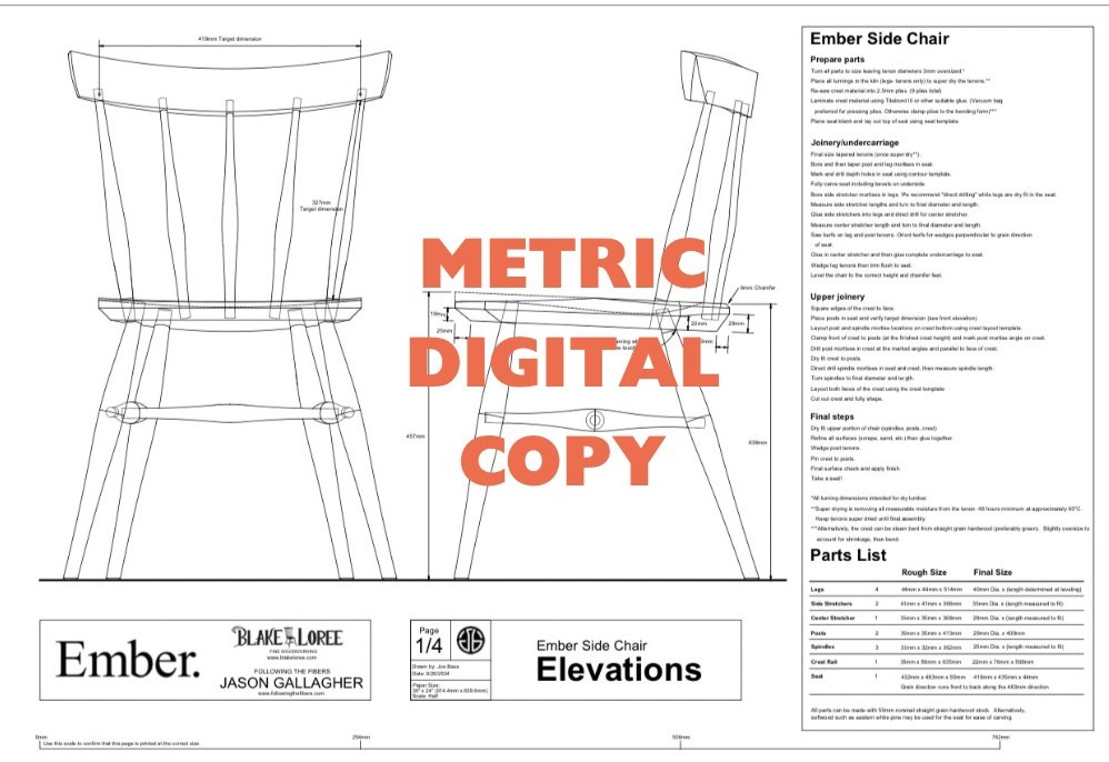 Ember Chair *Digital Copy* (Metric)