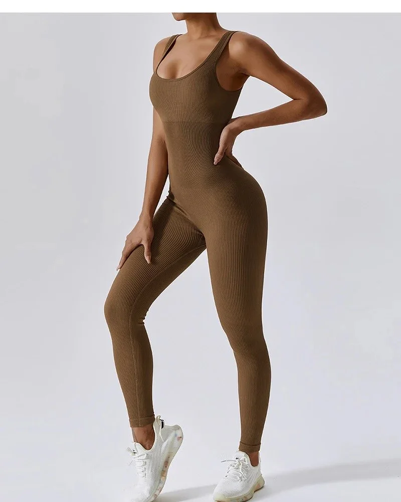 Square Neck Jumpsuit
