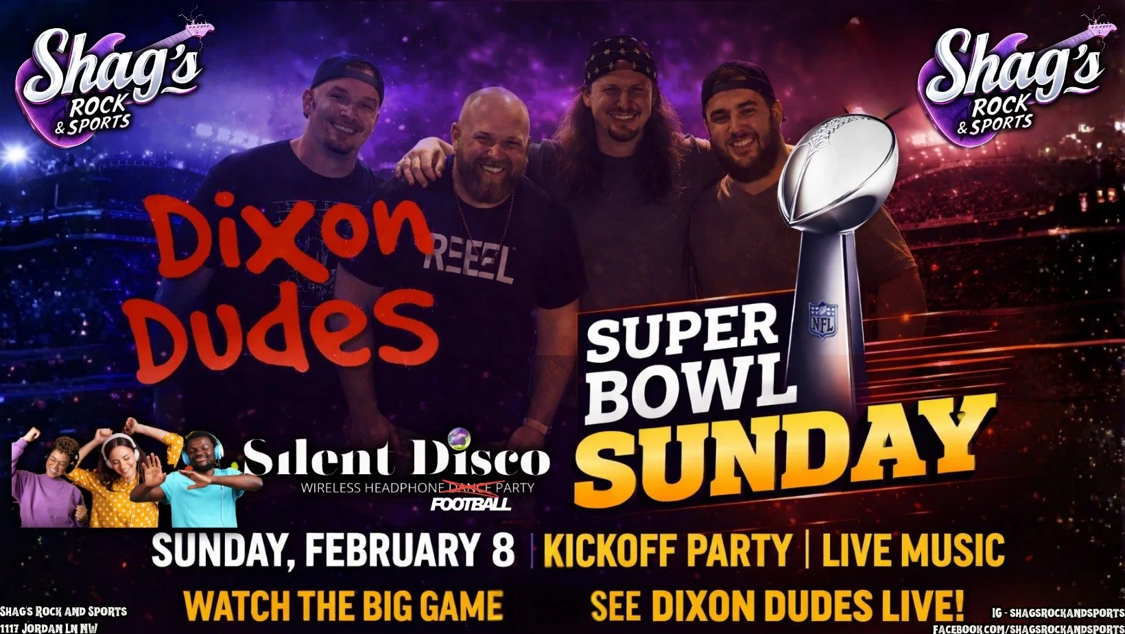 Super Bowl Party with The Dixon Dudes