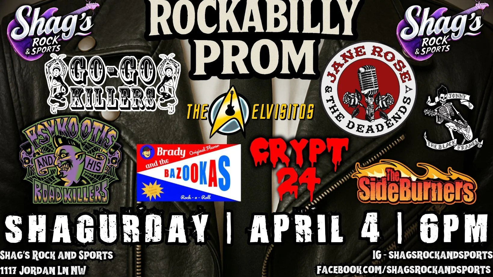 Rockabilly Prom LIVE@Shag's