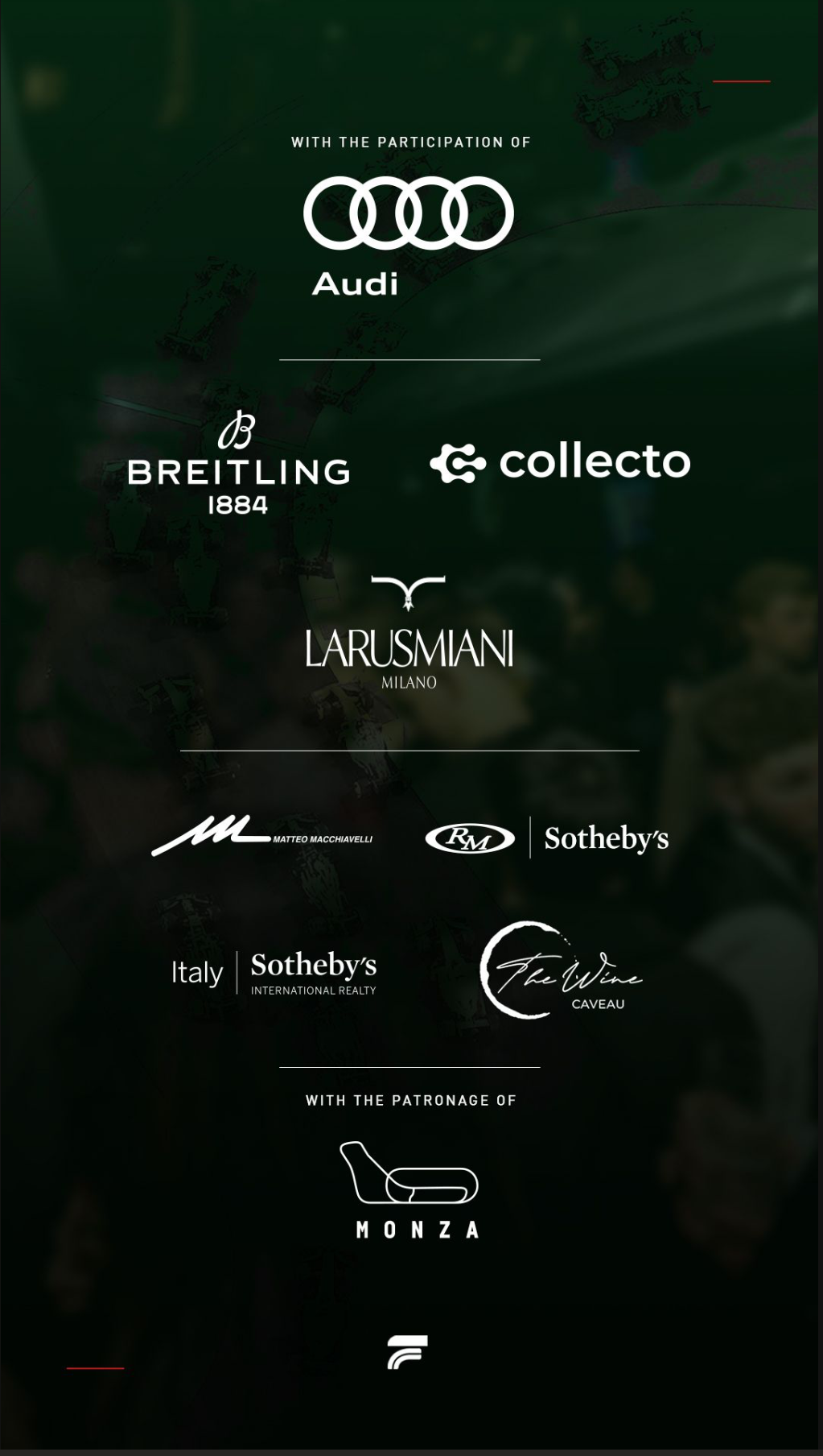 F1 MONZA ITALIAN GRAN PRIX GALA
