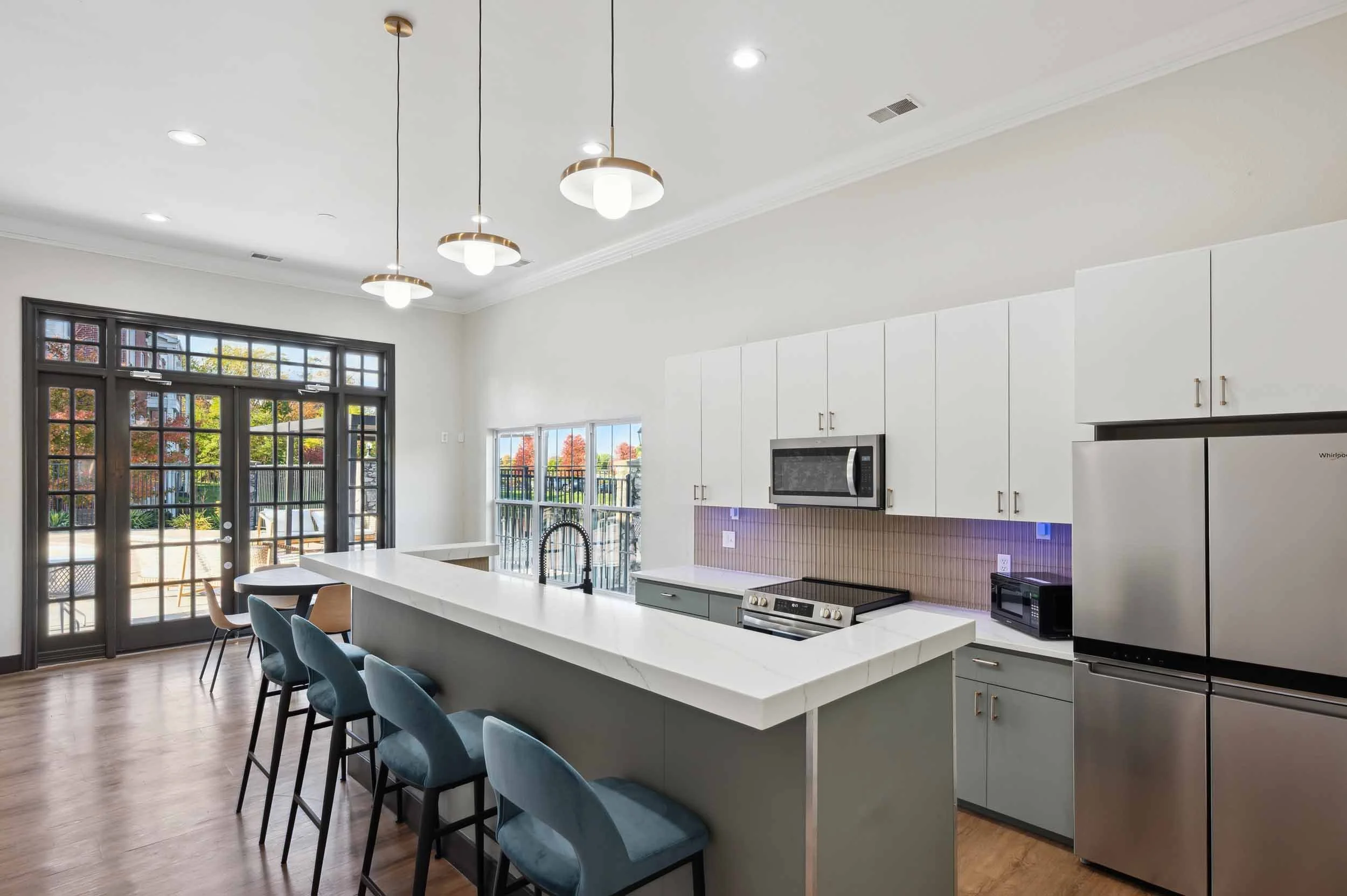 Devonshire Apartments in Greenwood, IN | Community Kitchen