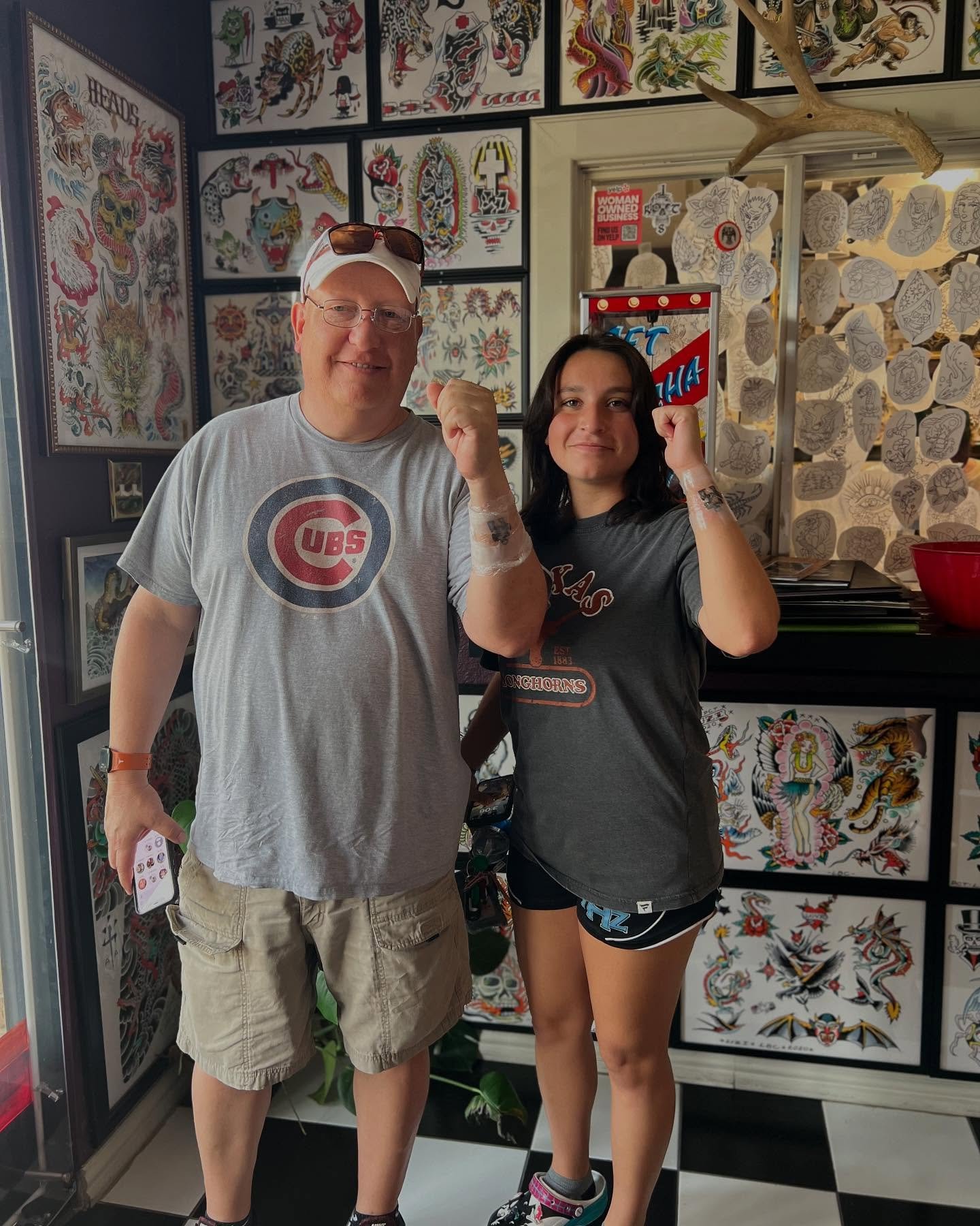 Father&rsquo;s Day will be here before you know it Y&rsquo;all! 🫶

Come make memories and get that matching tattoo you&rsquo;ve always talked about! 

Don&rsquo;t want to get matching tatts? No worries - We cater to all styles and designs! 🤗

Click