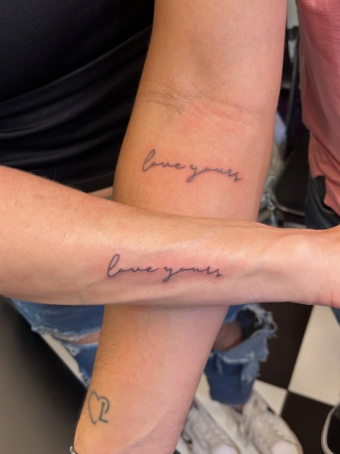Matching tattoos? Always a good idea! Grab your person and come by! Need inspo? Swipe to see some recents, scroll through our page or check out our artist highlights to see everyone&rsquo;s work. Happy Saturday, Georgetown- can&rsquo;t wait to tattoo