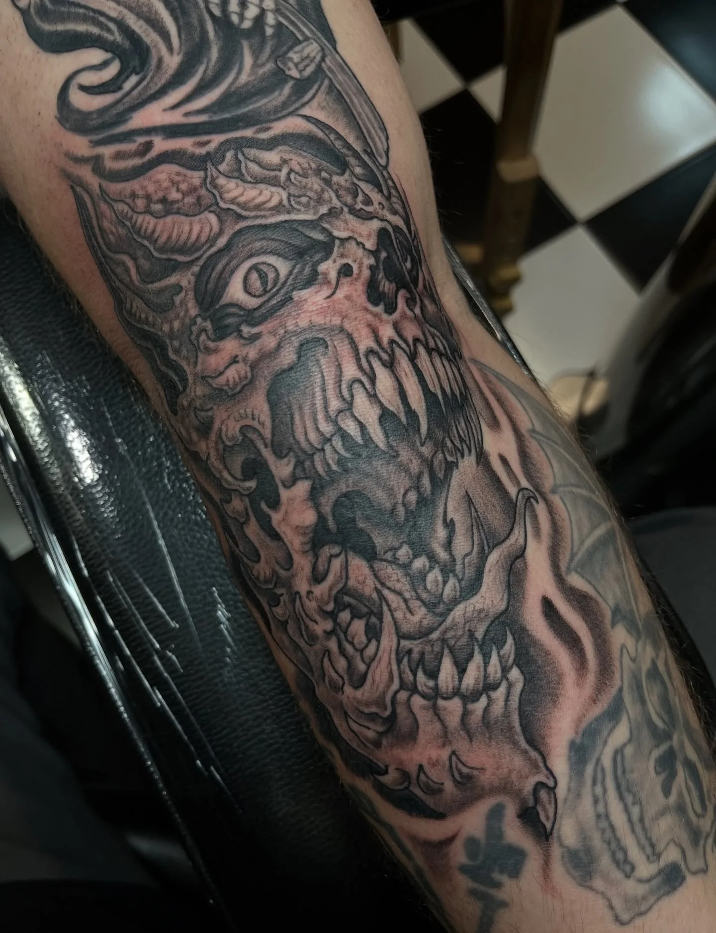 Grateful for all the talented artists we have in the shop. Their work speaks for itself👏
 
Go ahead and book by DMing us or CALL.
WALK-INS WELCOME ALWAYS &bull; 12PM - 9PM

#TattooFamily #WalkInsWelcome #SupportLocal #cedarparktattoo #georgetowntxta