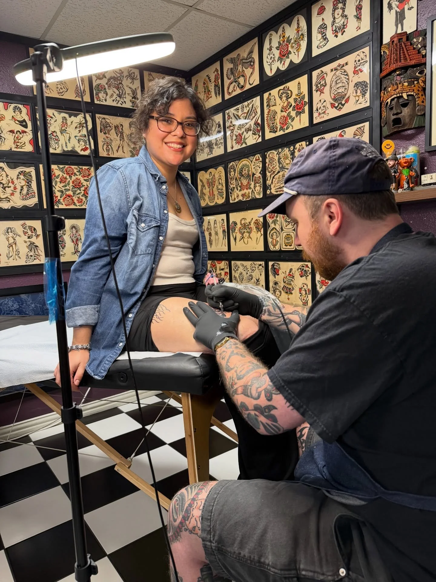 Who&rsquo;s been tattooed by Cory?!? 👀