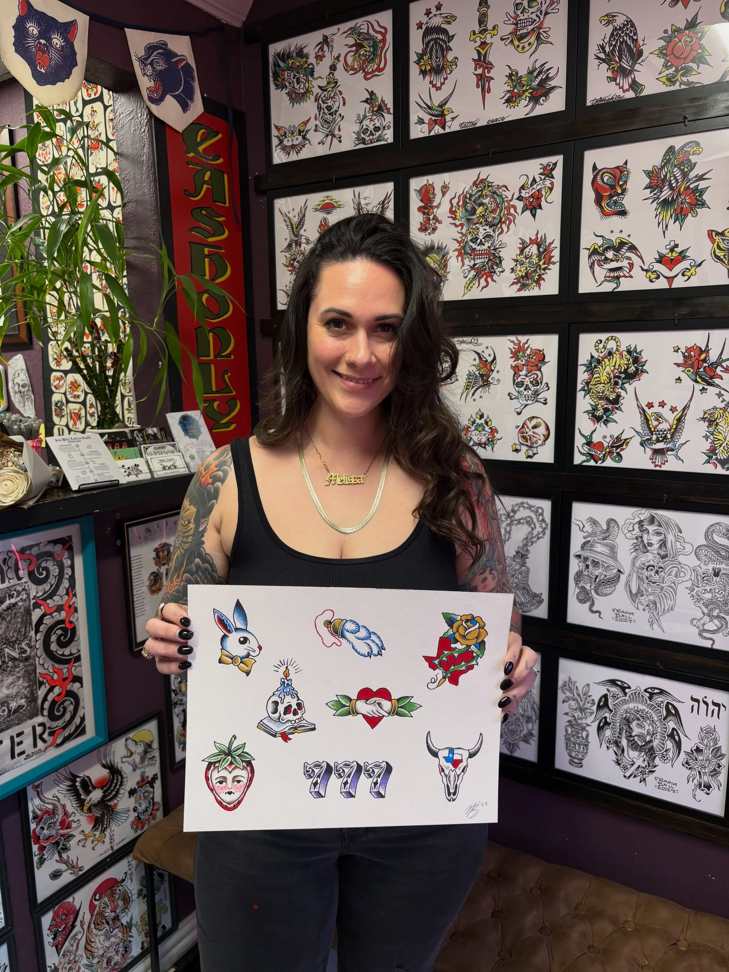 Happy birthday to our Melissa! @melissasaffron_irts is one of our IRTS originals. Today we celebrate her for everything she&rsquo;s accomplished in and outside of tattooing. Her positivity is the glue that hold us all together. We love you always! 🫶