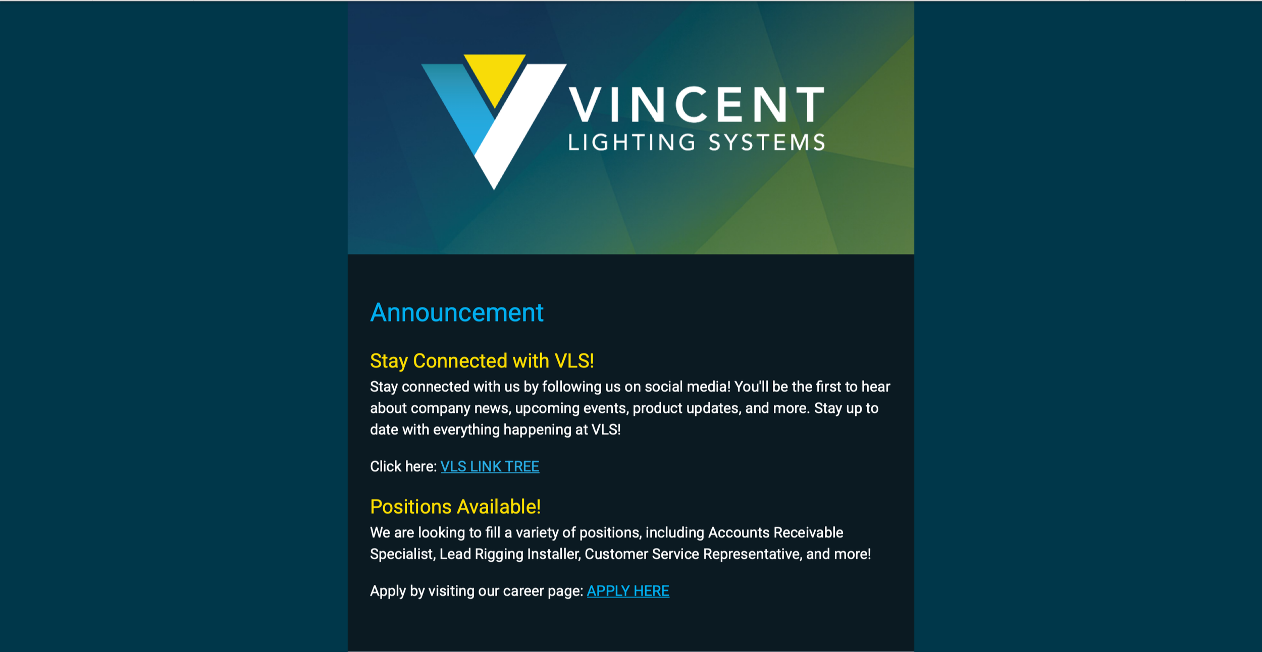 Email Newsletter