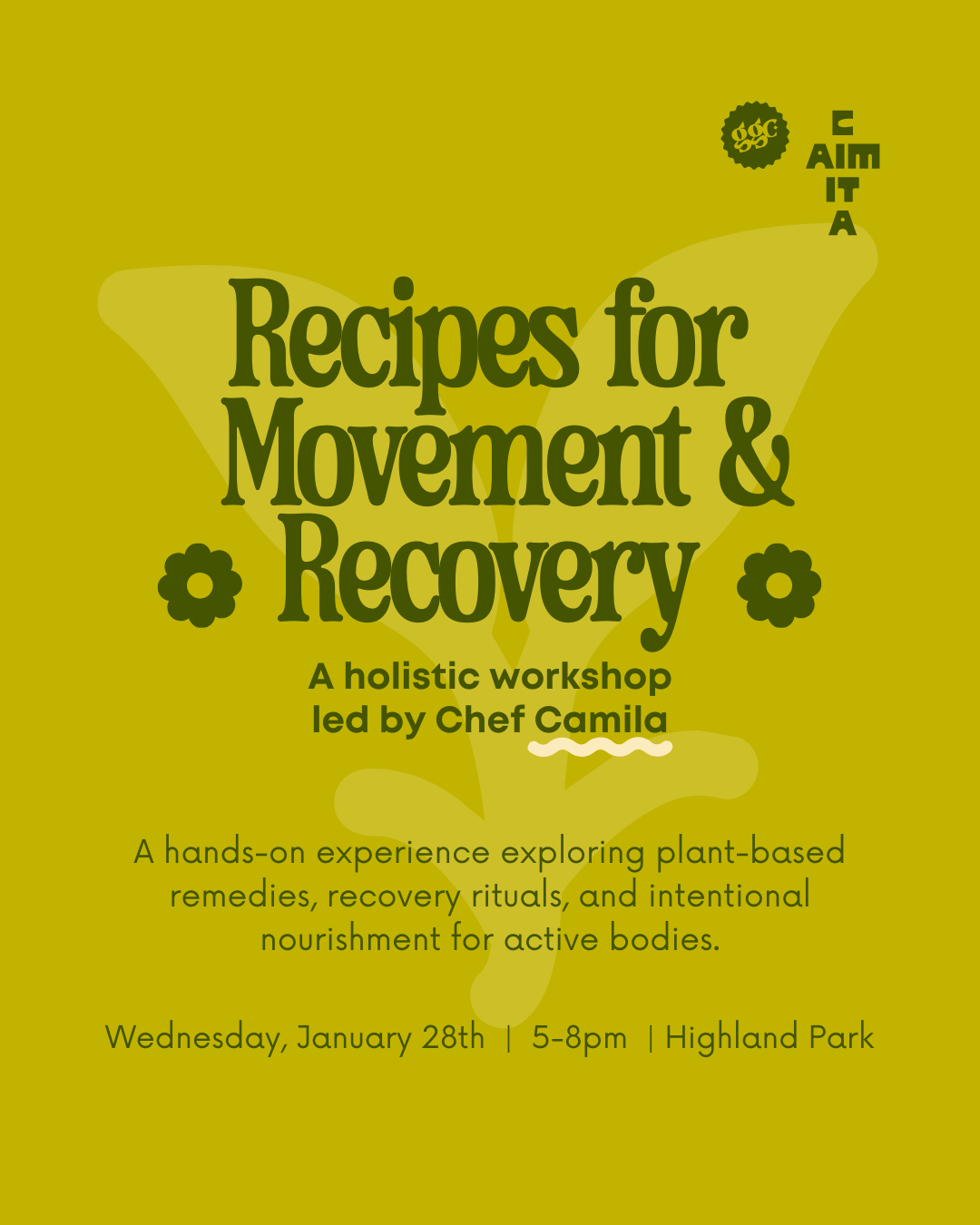 Elixirs for Endurance Workshop