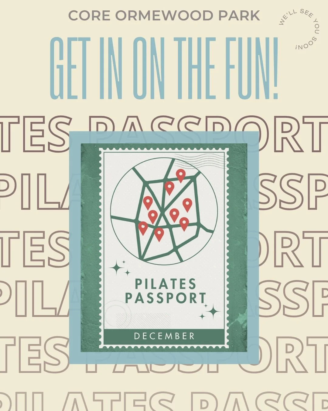 Have you met our apprentice instructor @lindseytreadaway? If you have, you know how awesome she is. The Pilates Passport is a testament to just that. 

Lindsey has organized the biggest Atlanta Pilates Community Contest ever! Join in and reap the ben