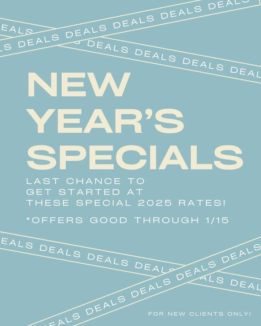 Have you been curious about how Pilates, Gyrotonic or Redcord could help you feel better in your body? Now&rsquo;s the time to find out!!

Check out our New Years Specials- It&rsquo;s your last chance to get started at these special rates! 

 *Offer 