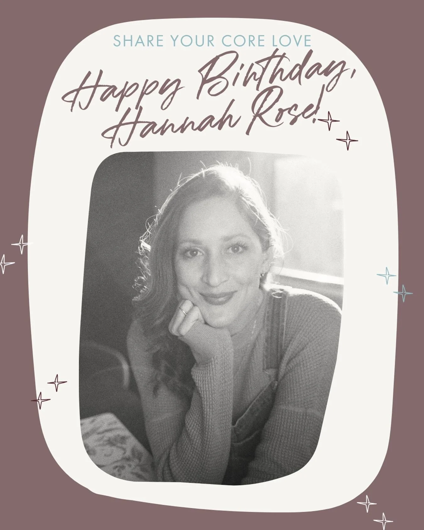 Join us in wishing Hannah Rose a happy birthday! 🎉🤎

Today we&rsquo;re celebrating one of the wonderful people who helps keep things running behind the scenes. Hannah Rose, we&rsquo;re so grateful for all that you do and for the care and support yo