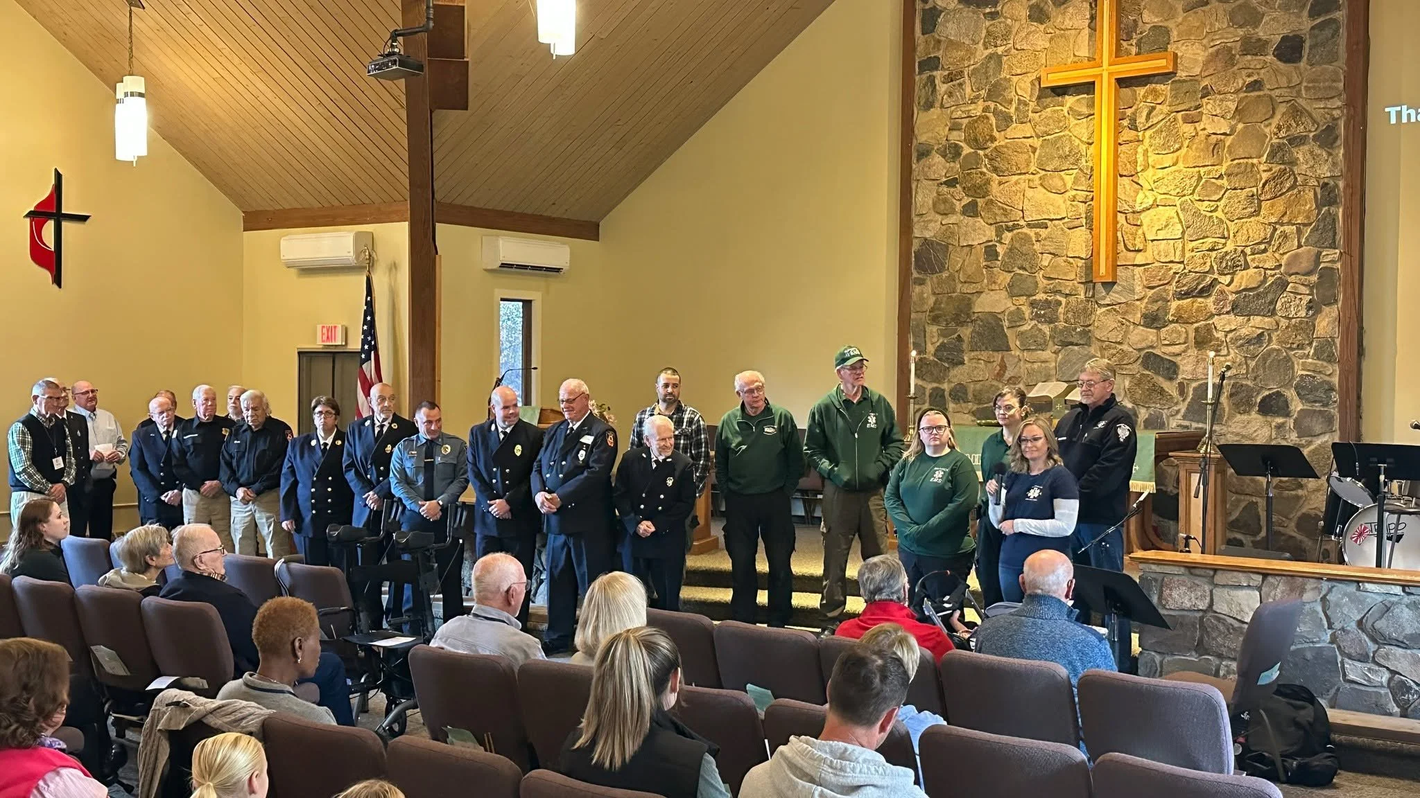 What a joy it was yesterday to recognize, thank, and pray for first responders in our communities!
Thank you to everyone who joined us for worship and helped prepare the excellent reception afterward!
Warwick, NY Fire Department @gwl_vac @townofches