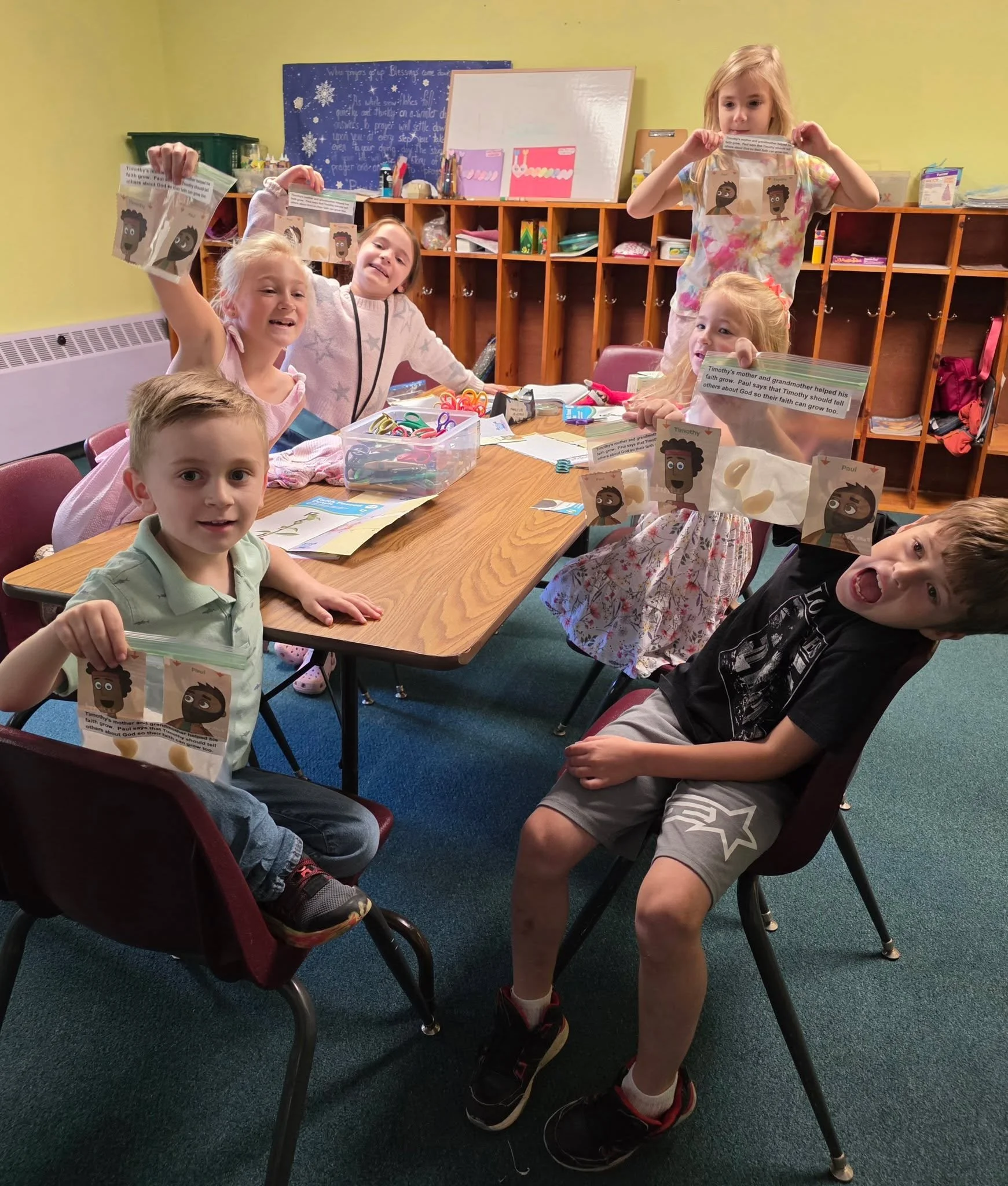 A fun snapshot of Sunday School to help get you through your week. ☺️