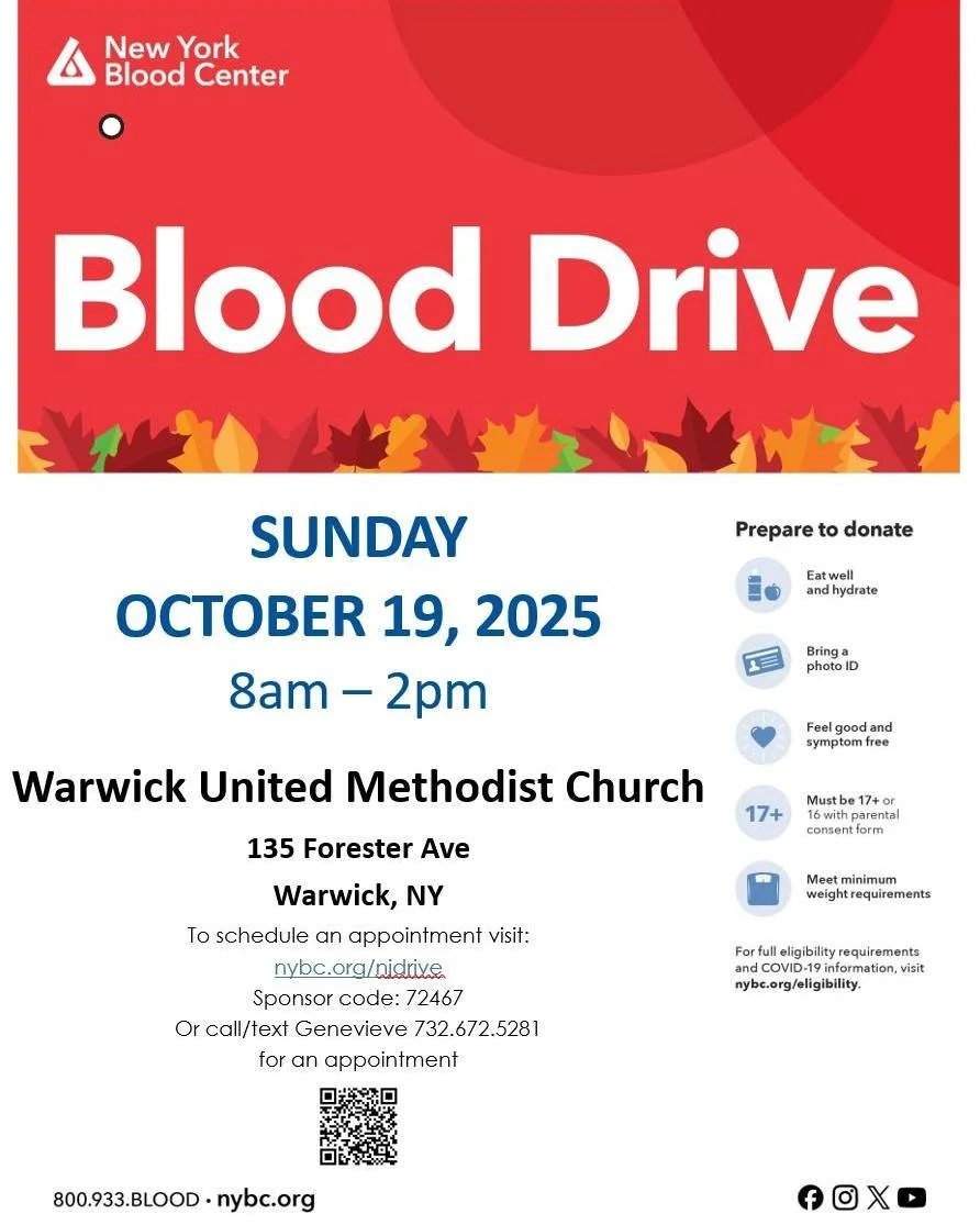 Sign up today to donate blood on October 19th! https://donate.nybc.org/donor/schedules/drive_schedule/329728