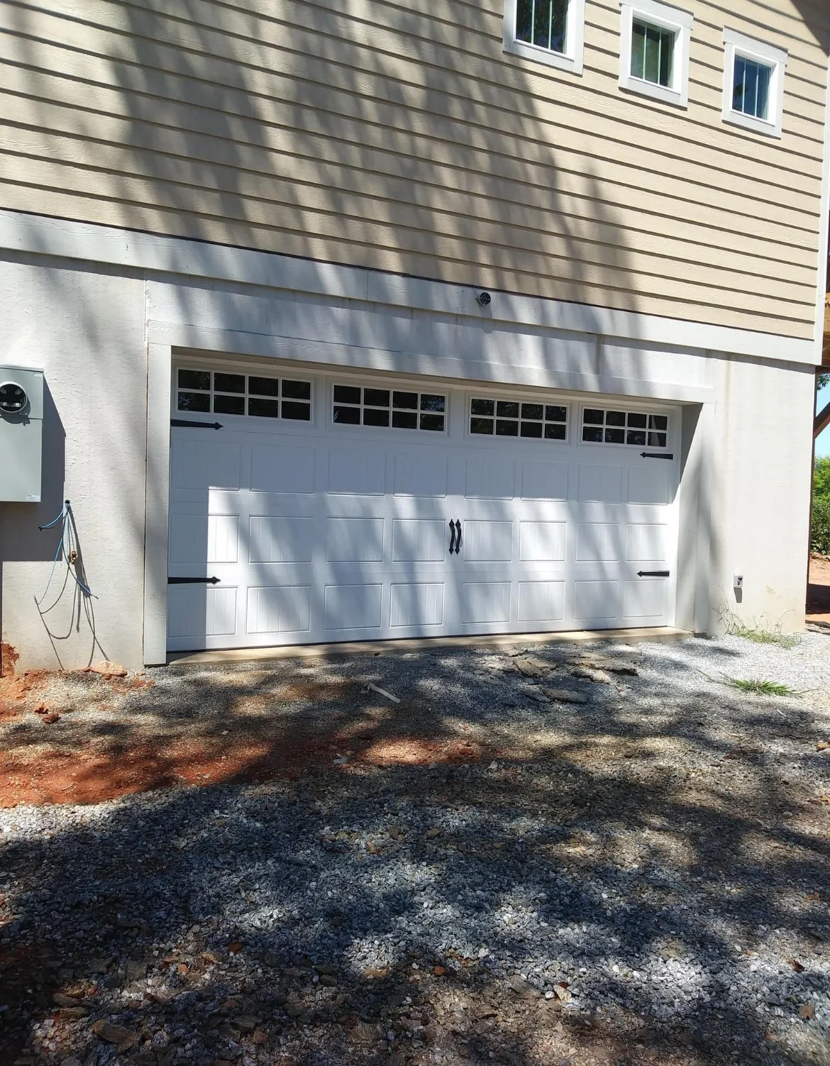 New garage door