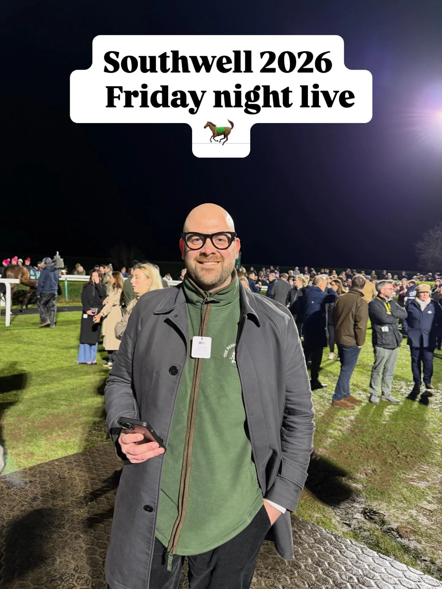 A special night at @southwellracecourse 💫 🐎