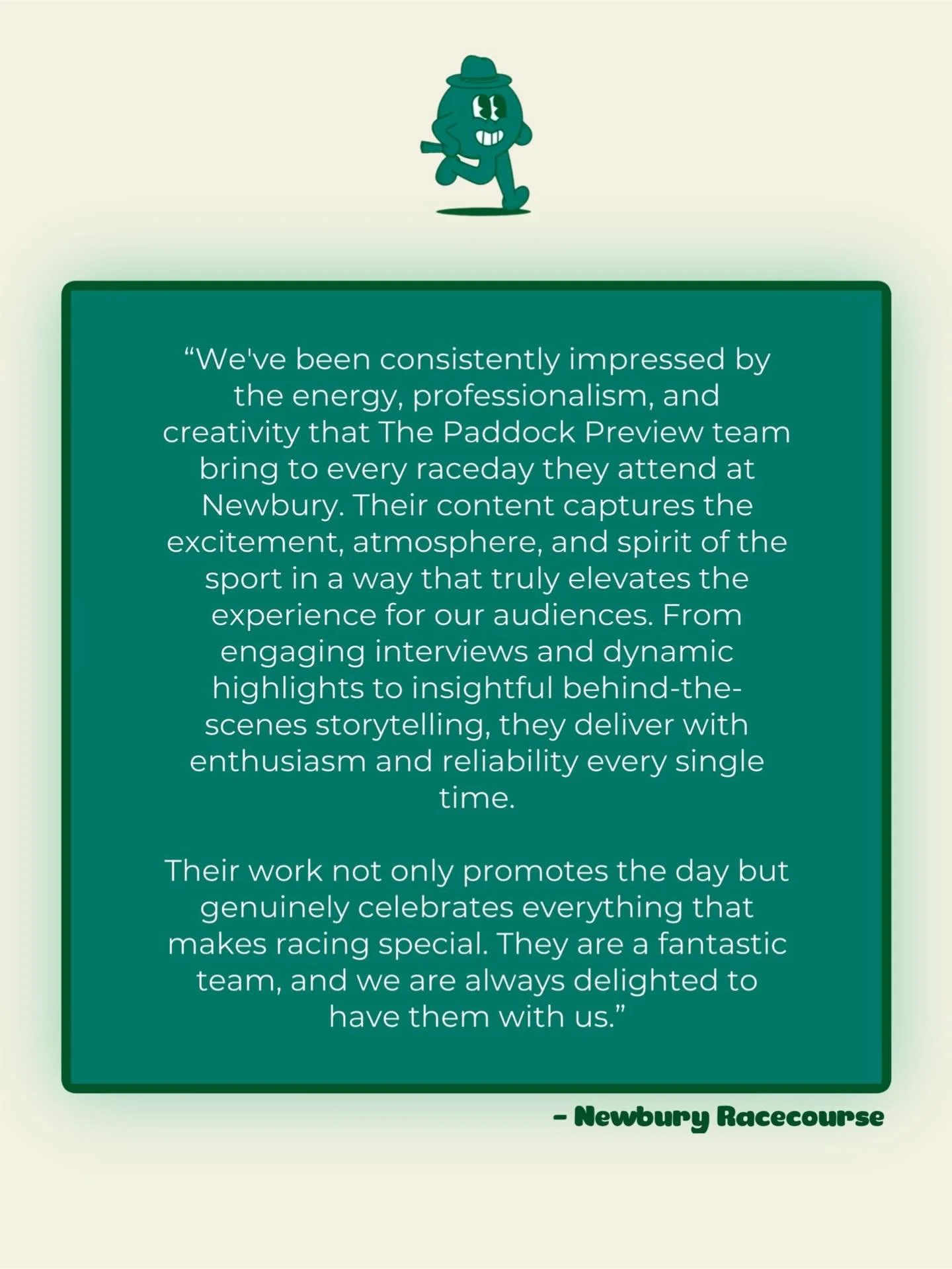 Looking forward to being back at @newburyracecourse tomorrow 😎 

A superb racecourse 🐎