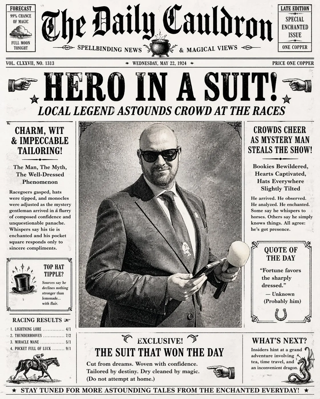 The AI battle recommences with Matty in an assailing lead 😂

Jimma has hope he can pull it back though, it&rsquo;s a marathon not a sprint!! 

It&rsquo;s the Matty vs Jimma Fantasy Newspaper 😂