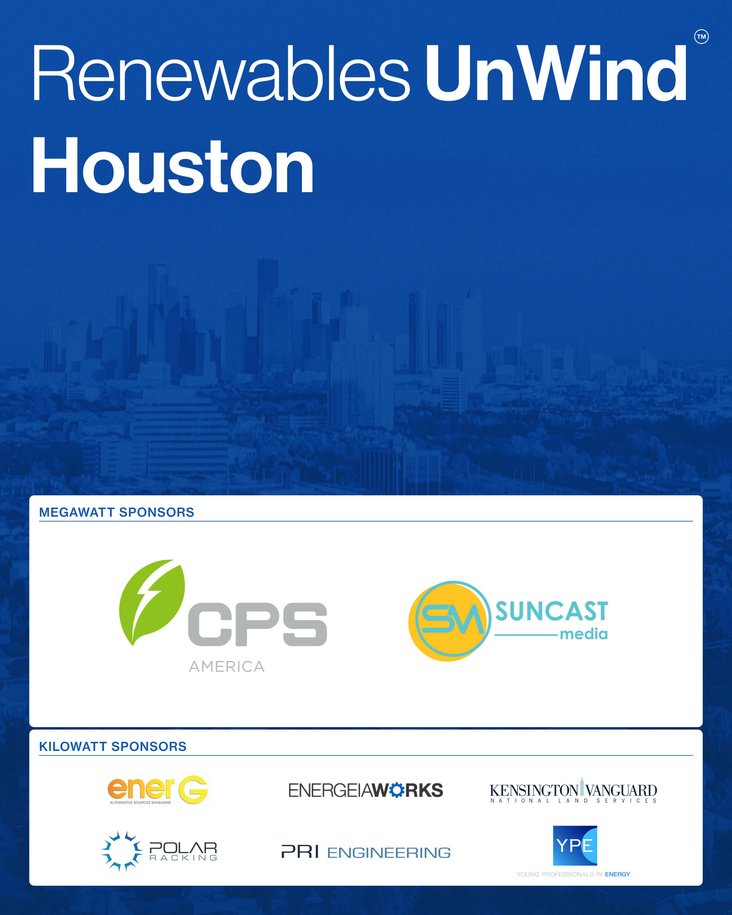 Renewables Unwind Houston