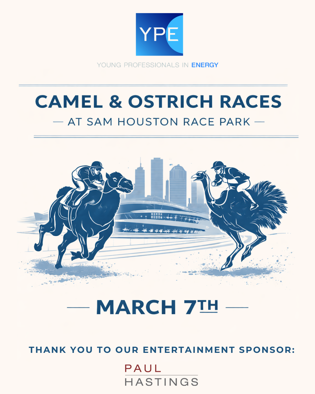 YPE Houston Camel & Ostrich Racing Day
