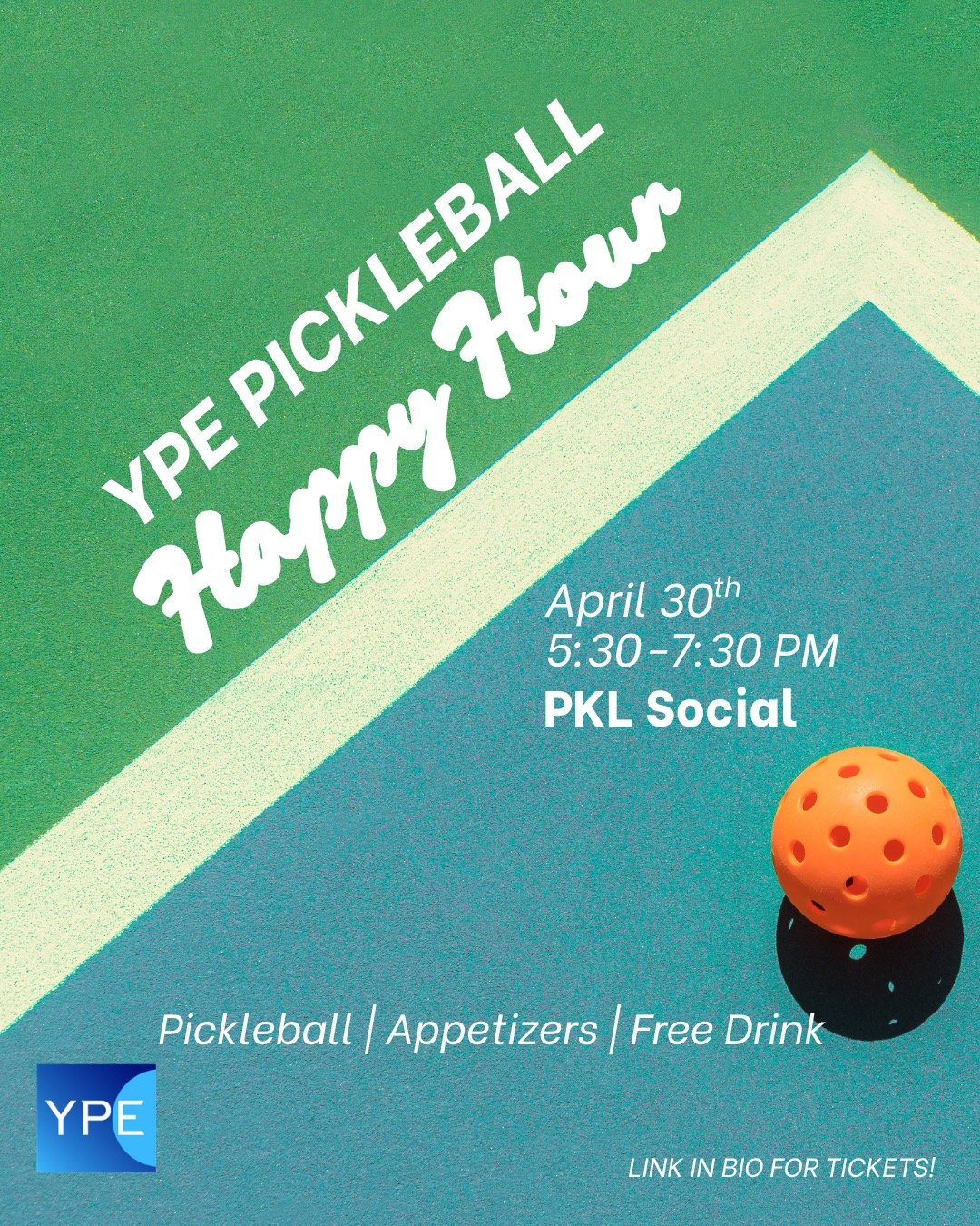 YPE Houston Pickleball Happy Hour