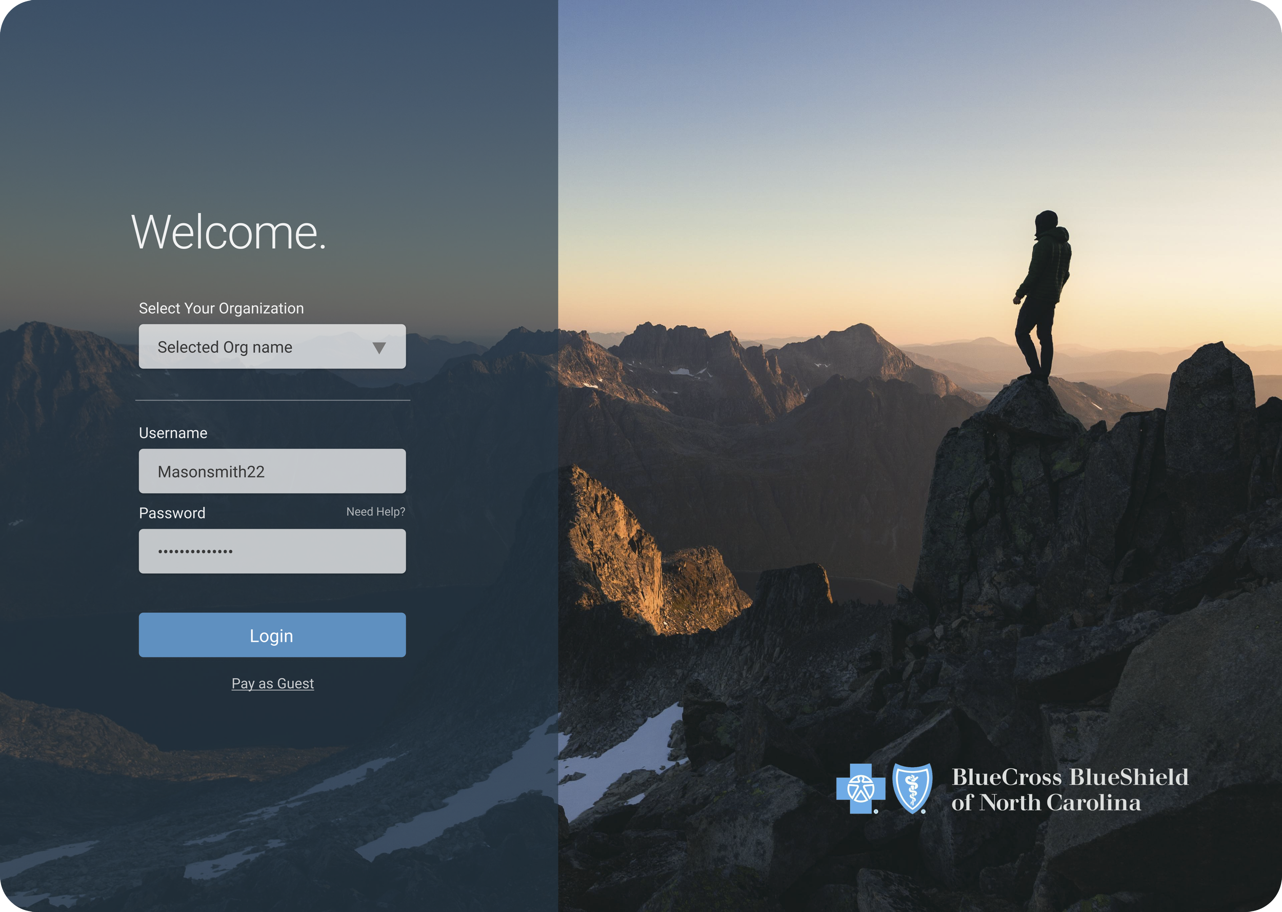 BCBS of NC Patient Portal Login