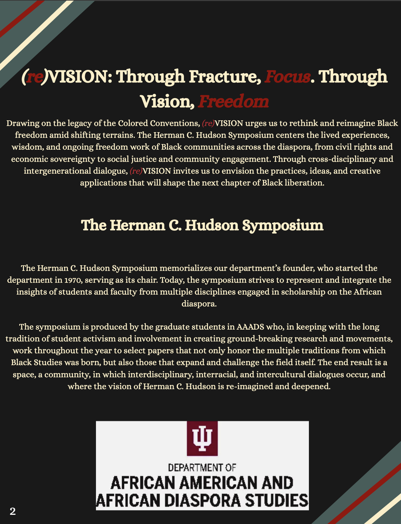 Herman C Hudson Symposium