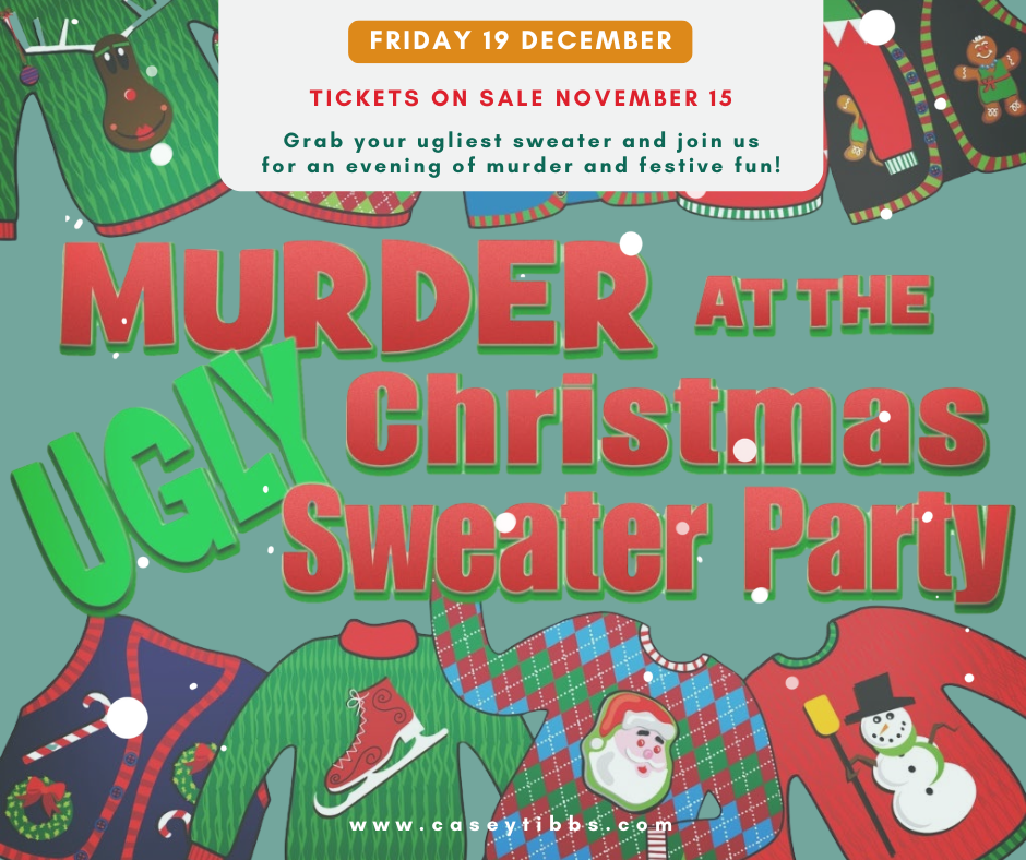 Murder Mystery Party: Murder at the Ugly Christmas Sweater Party