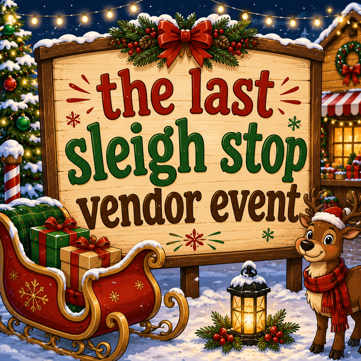 Last Sleigh Stop Vendor Event