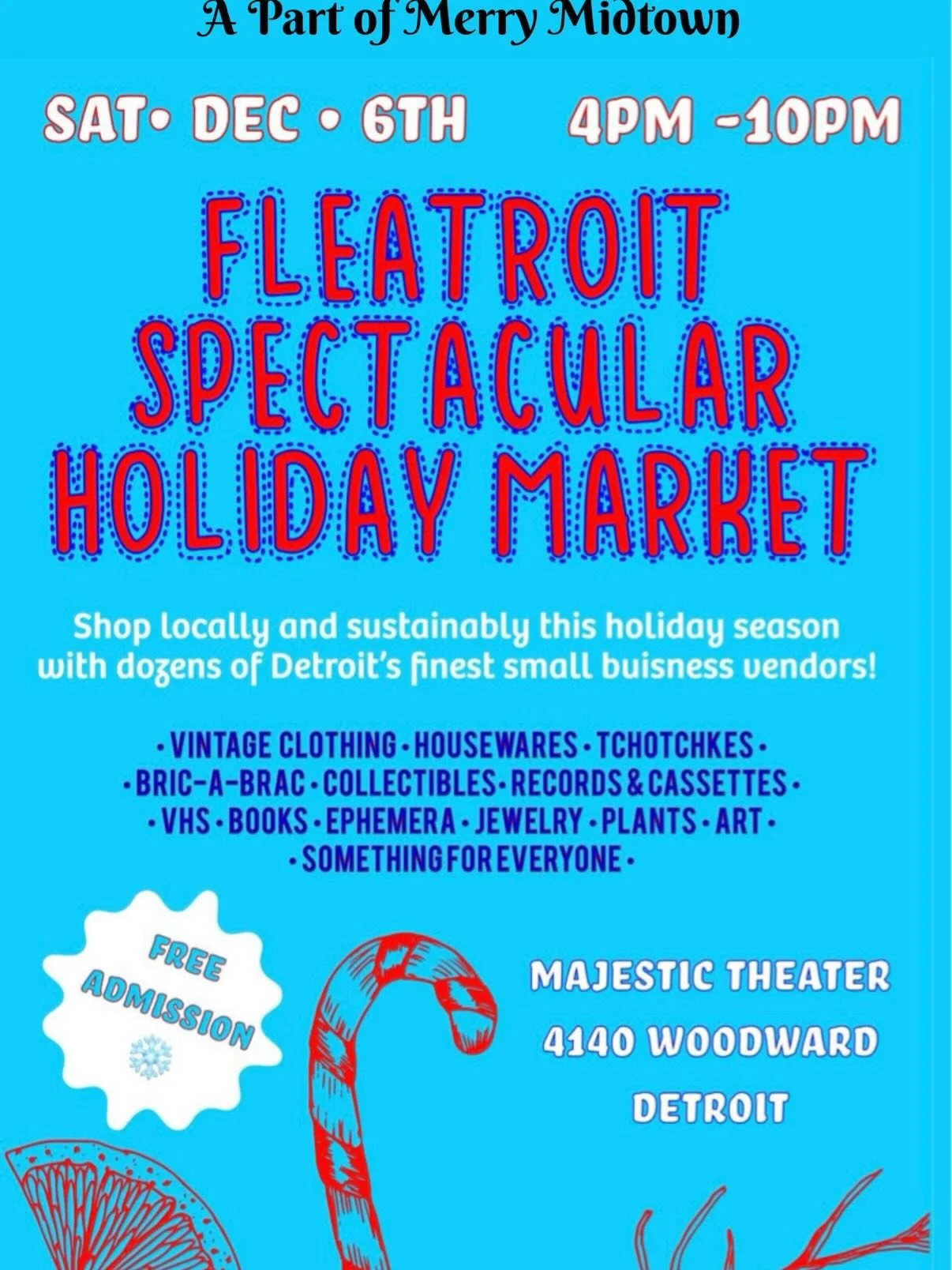 Come join me Saturday, Dec. 6th, at the Majestic Theater (4 PM - 10 PM) for a festive holiday market! I&rsquo;m bringing my full collection of unique jewelry and curated housewares, perfect for finding that one-of-a-kind gift. Skip the mall crowds an