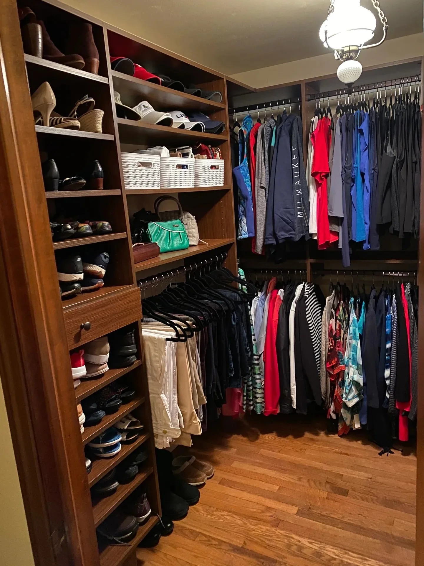 organized closet