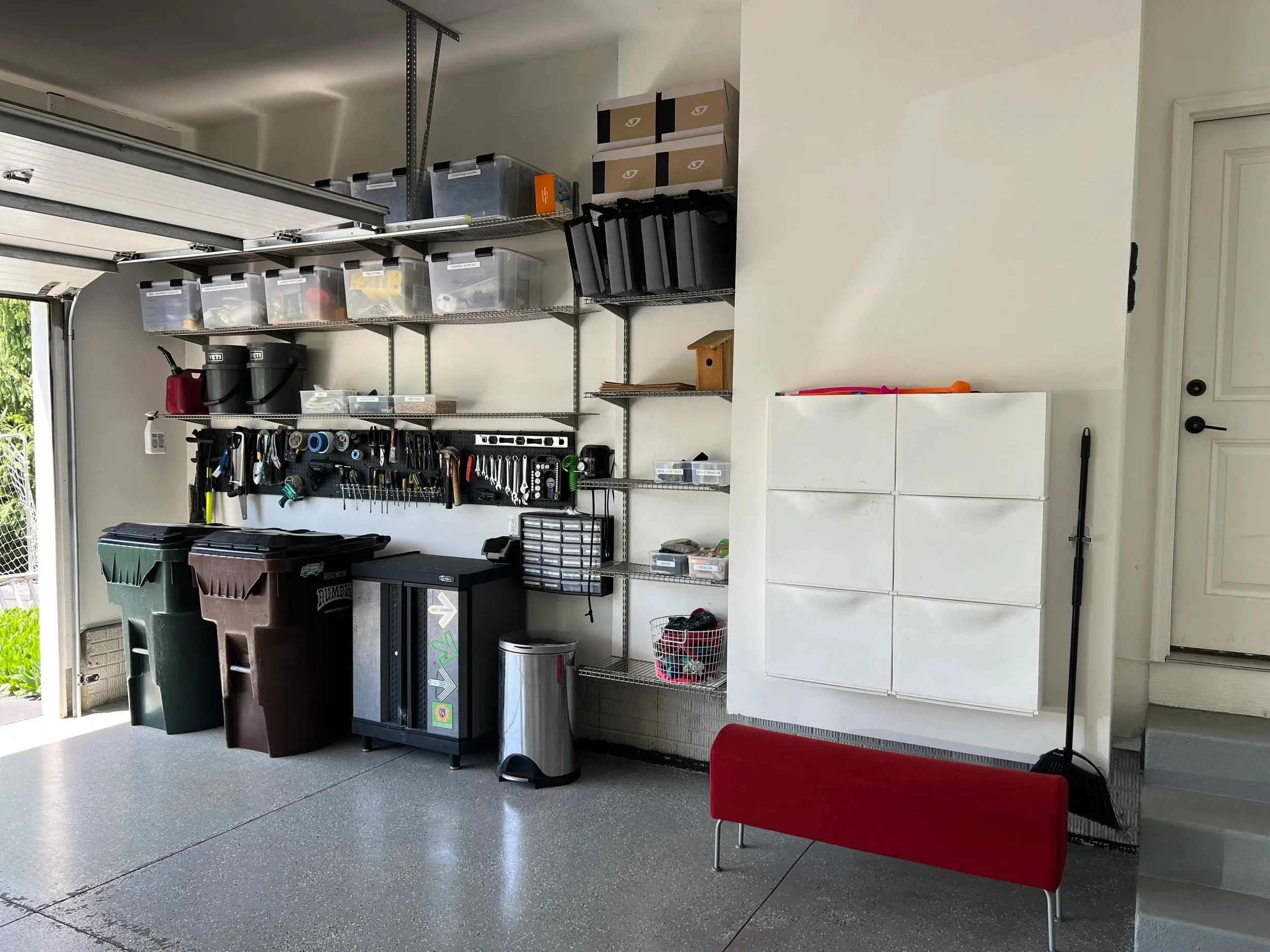 organized garage