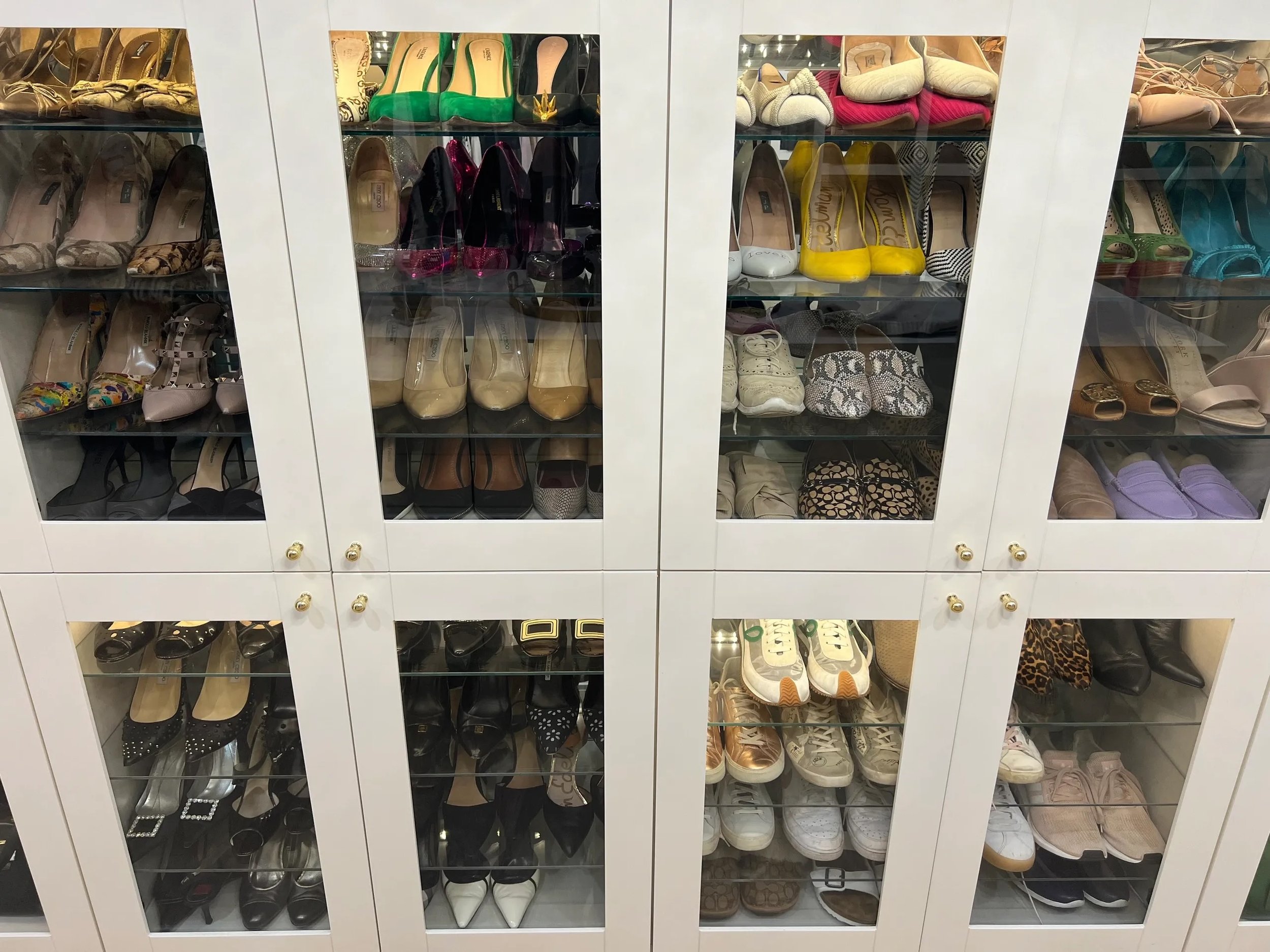organized shoes