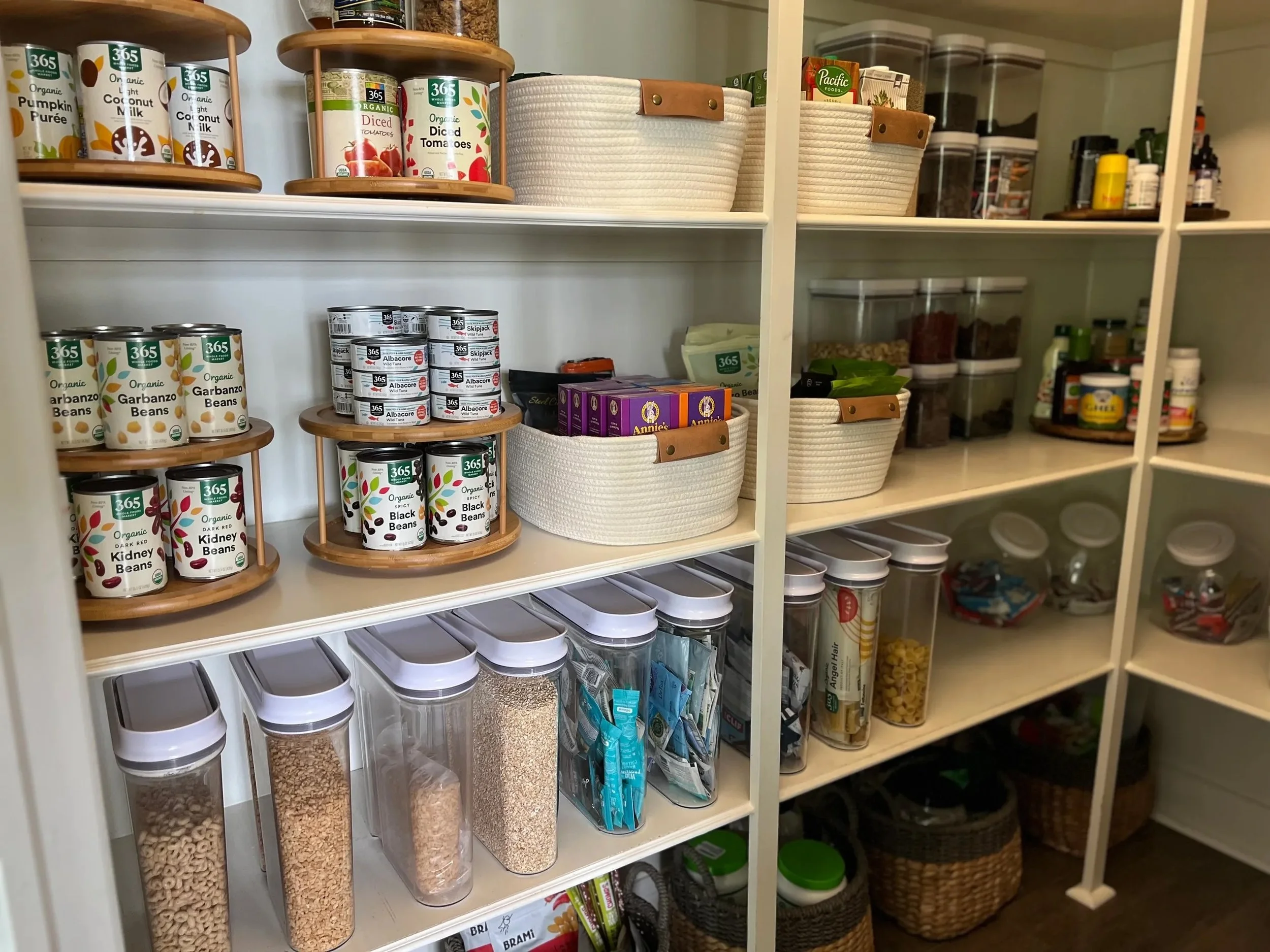 organized food pantry