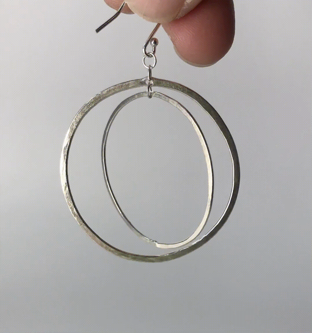 Large Rotating Hoops