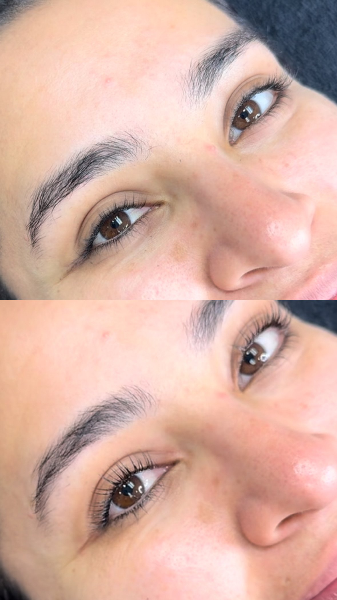 Lash Lift Before and After