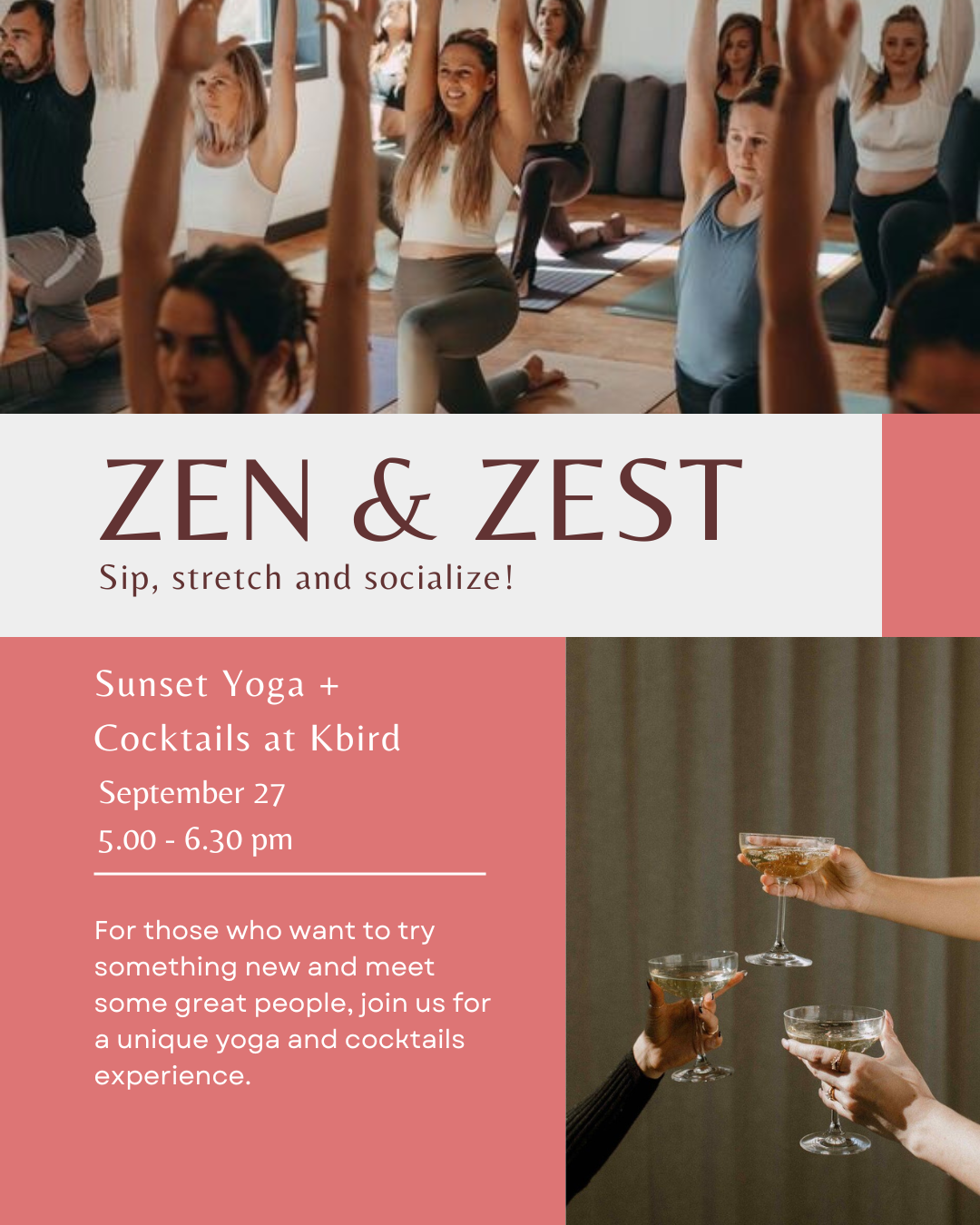 Zen + Zest with Alina Gray Yoga