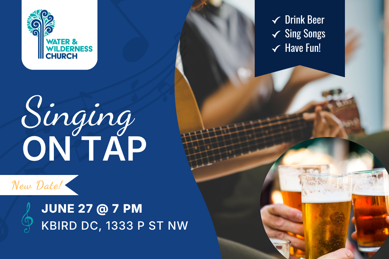 Singing on Tap