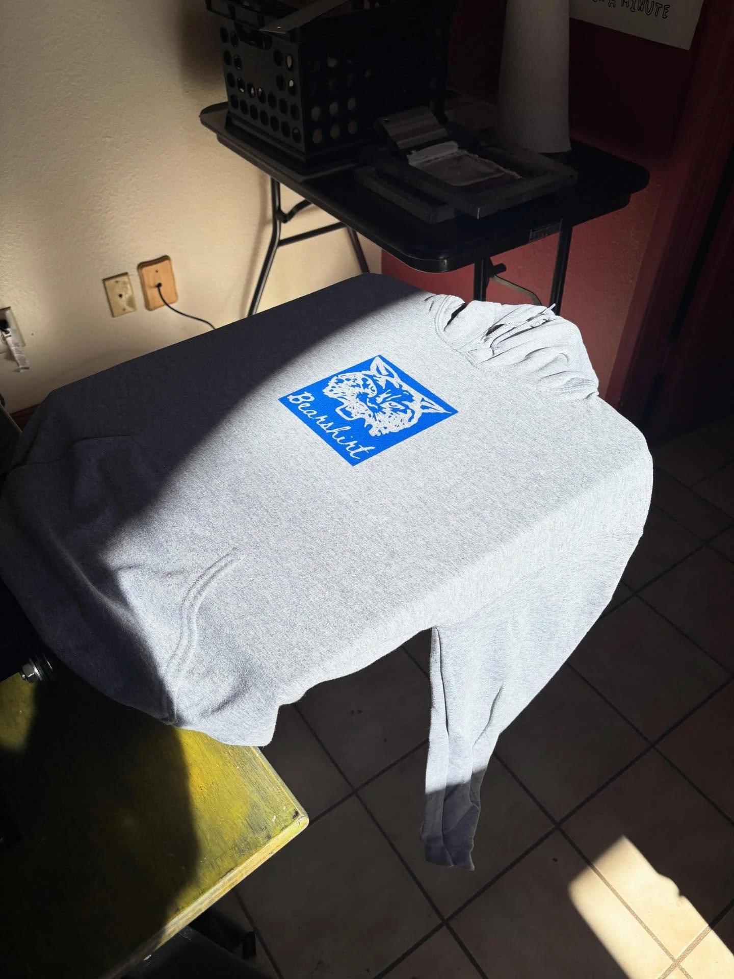 Our Wildcat design has a rich history. Inspired by the high school in Elgin, TX, which was the Alma Mater of one Jerry Thormahlen, my Grandfather. As a tribute to him, this design exists. 

Shop bearshirt for designs with a history.

#screenprint #gr