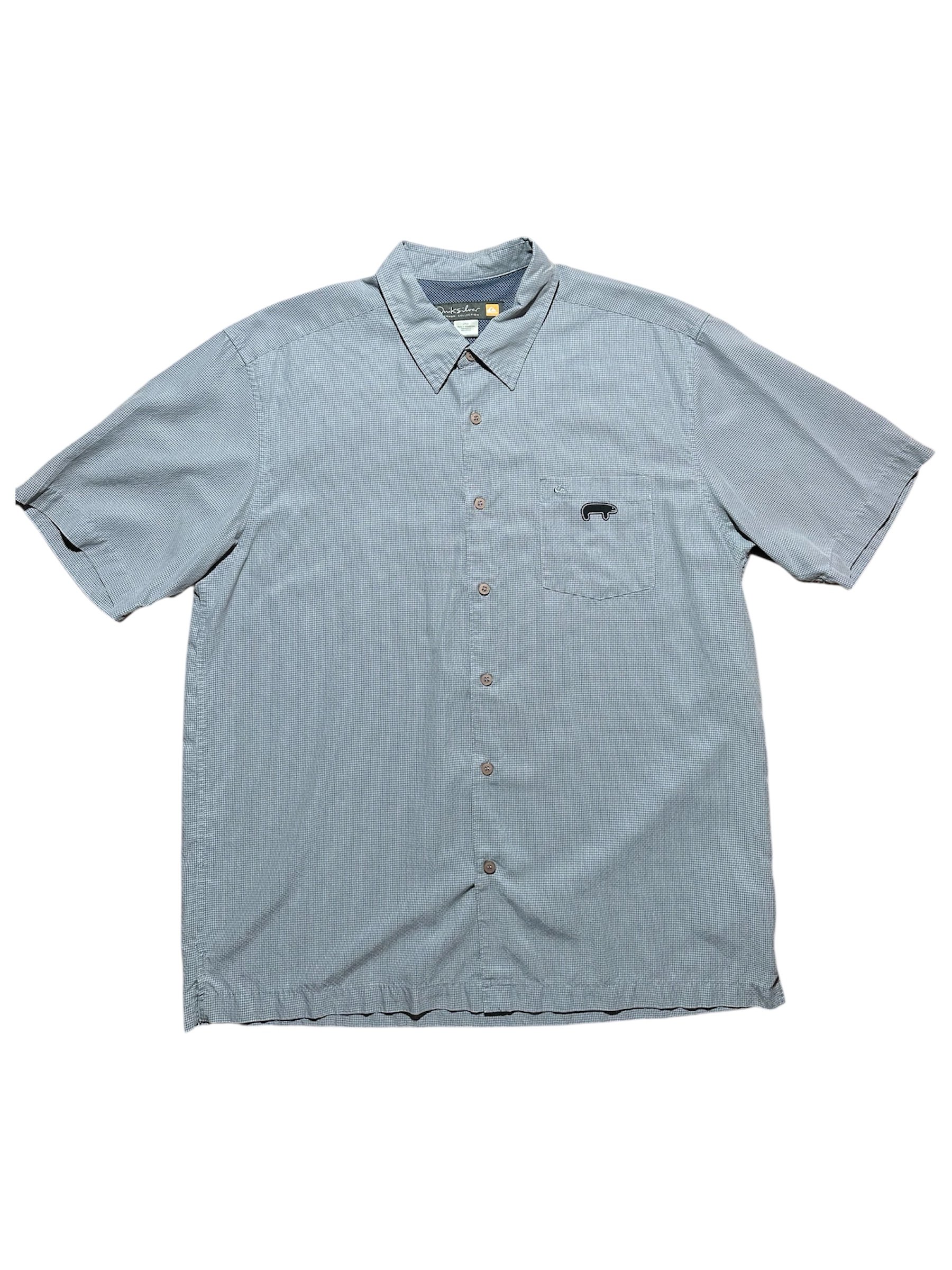 Light Grey Button-Up (L)