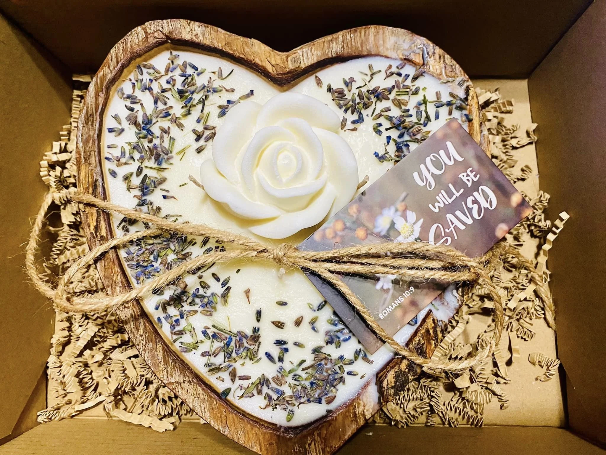 Hand Carved Wooden Heart Bowl from Africa